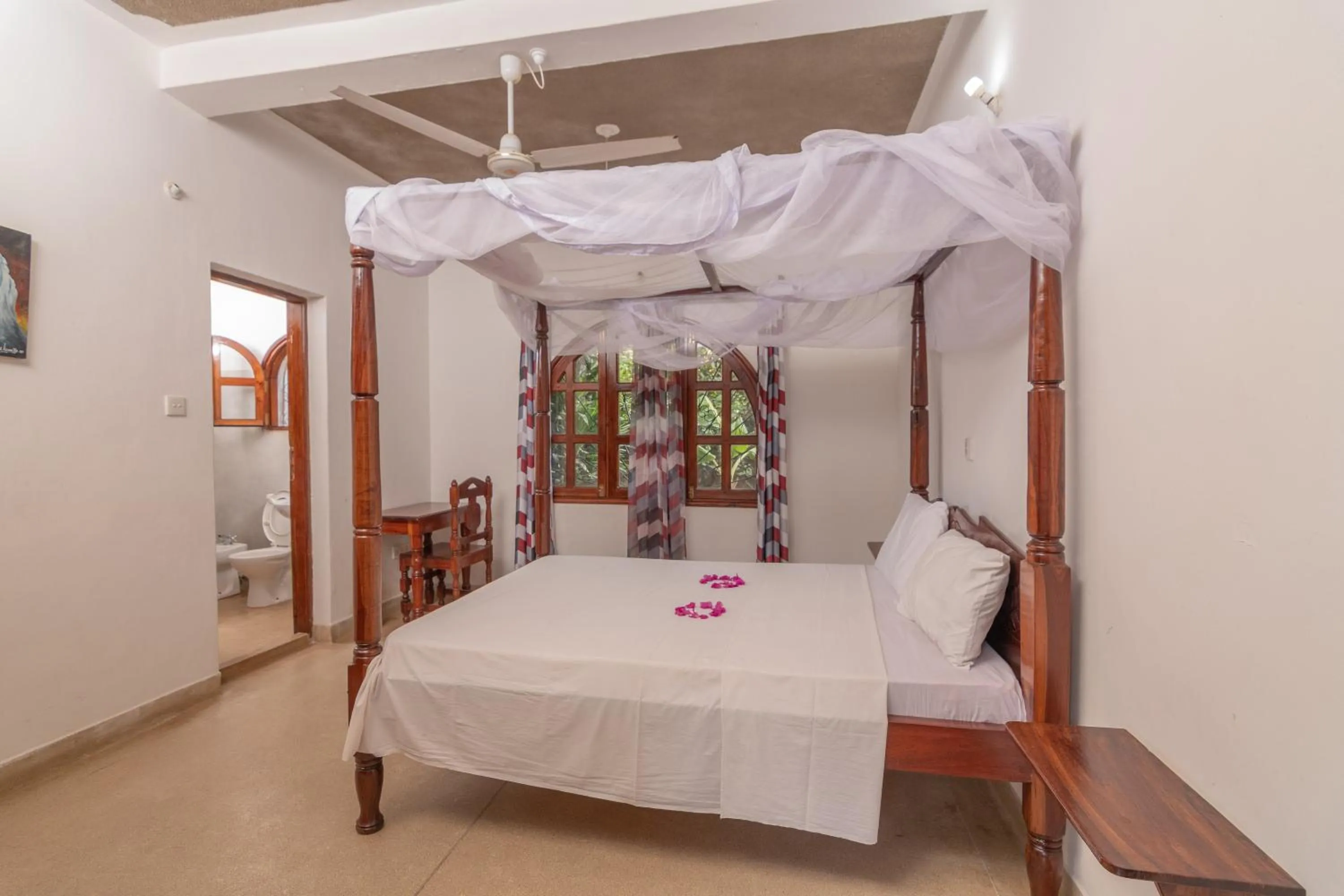 Bed in JoysVilla Family Holiday Home