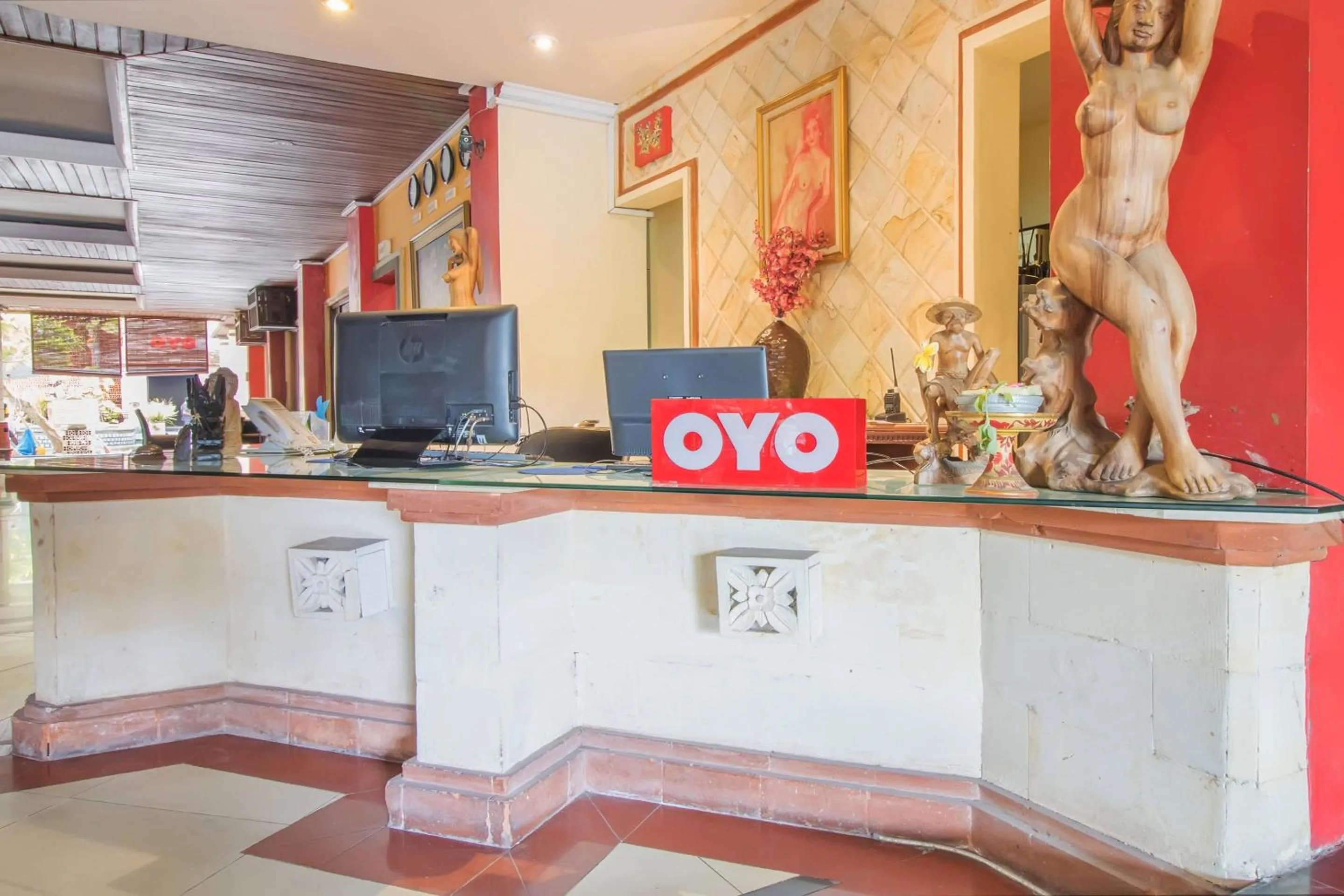 Lobby or reception in Hotel O Maxi Budget