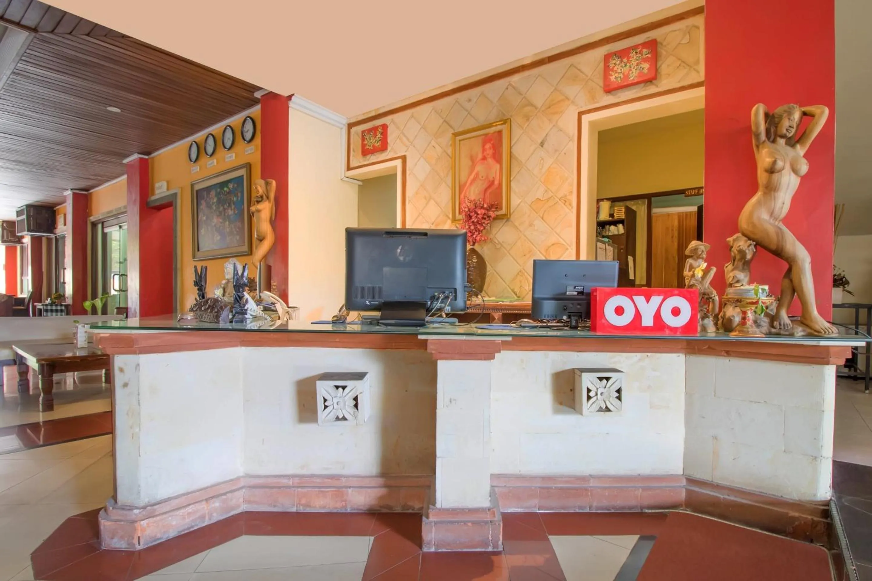 Lobby or reception in Hotel O Maxi Budget