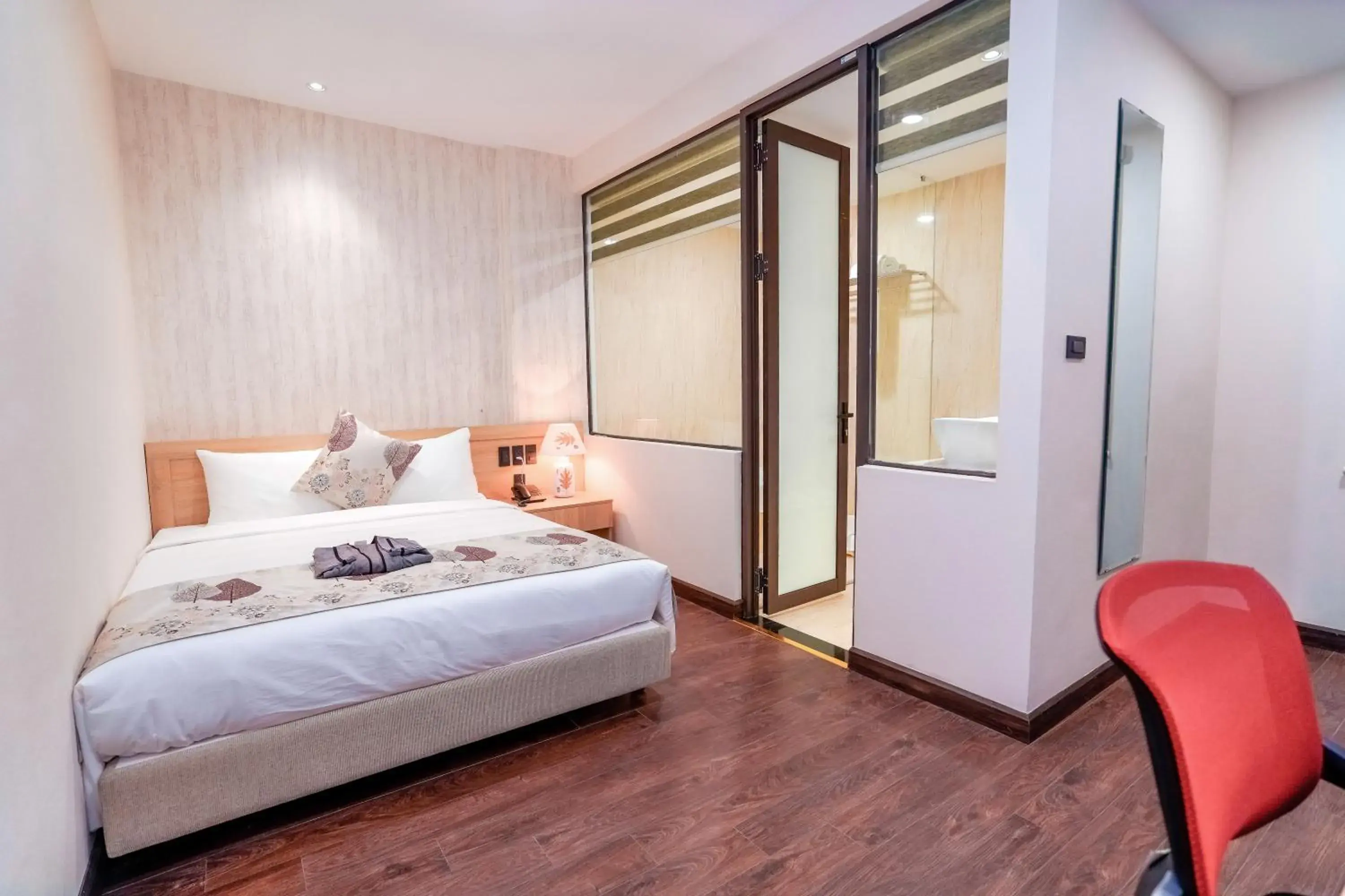 Bed in MOMIZI Hotel HAI PHONG Bed in MOMIZI Hotel HAI PHONG