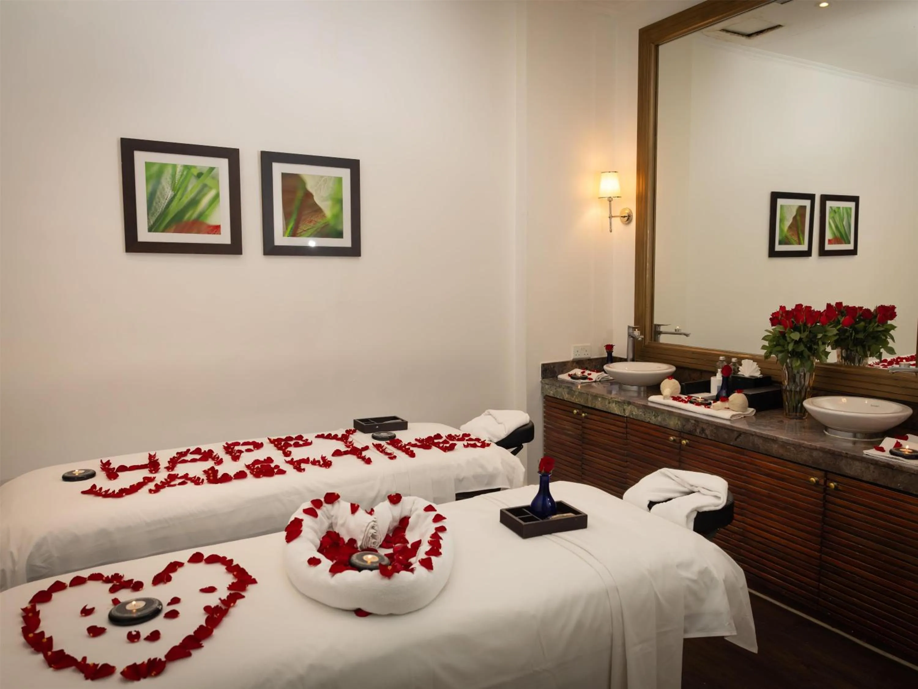 Spa and wellness centre/facilities, Bed in Villa Rosa Kempinski