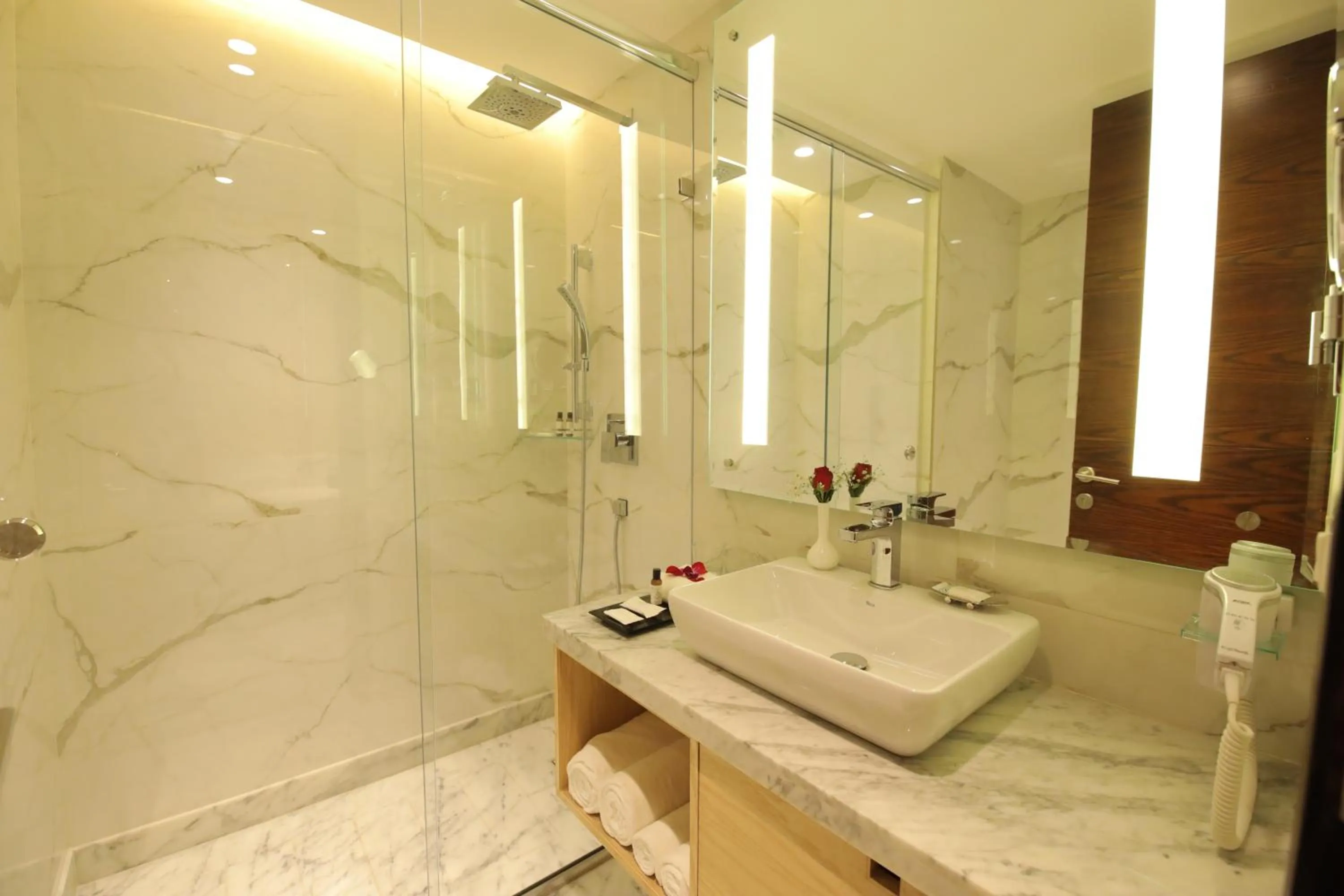 Bathroom in Best Western Darbar