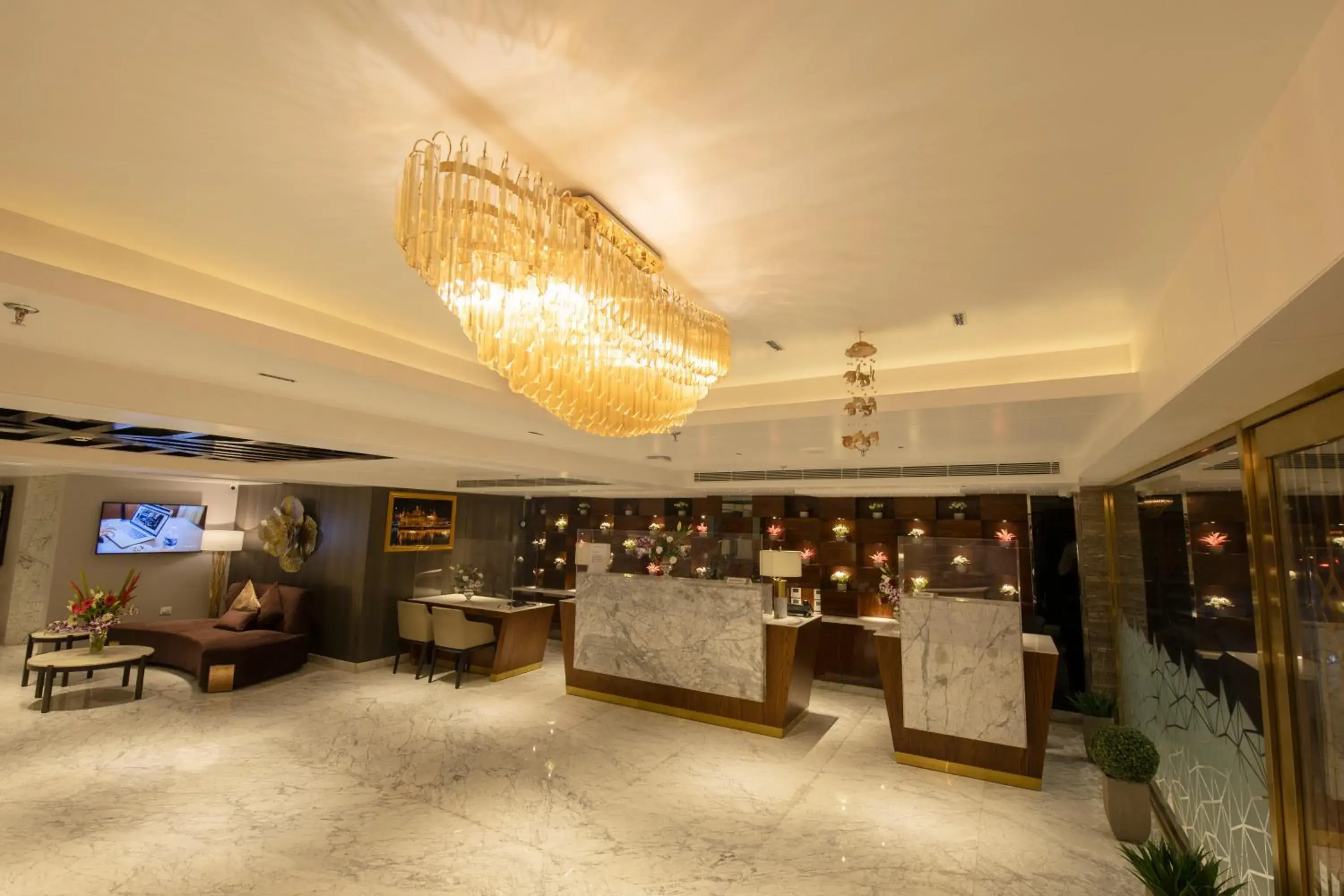Lobby or reception in Best Western Darbar Lobby or reception in Best Western Darbar