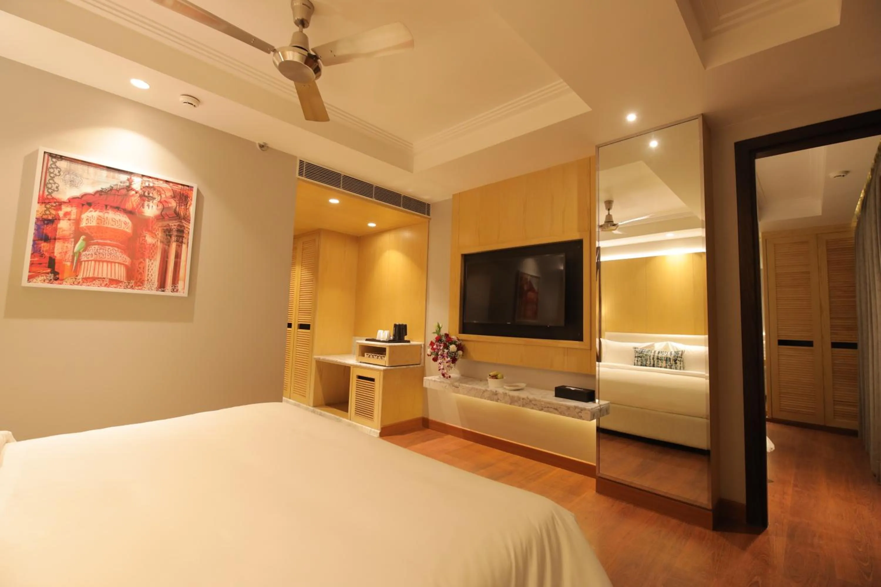 Family, Bed in Best Western Darbar