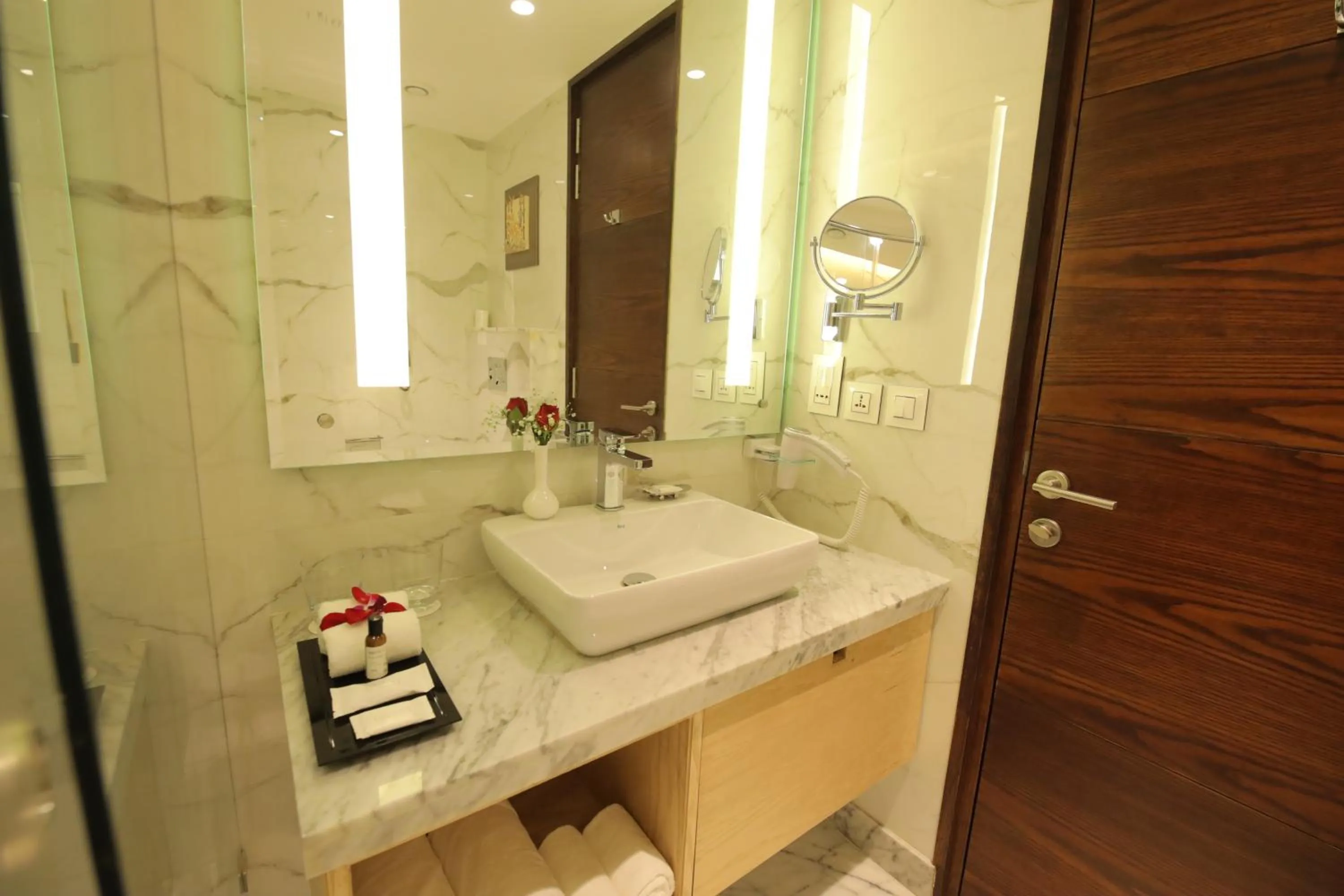 Bathroom in Best Western Darbar