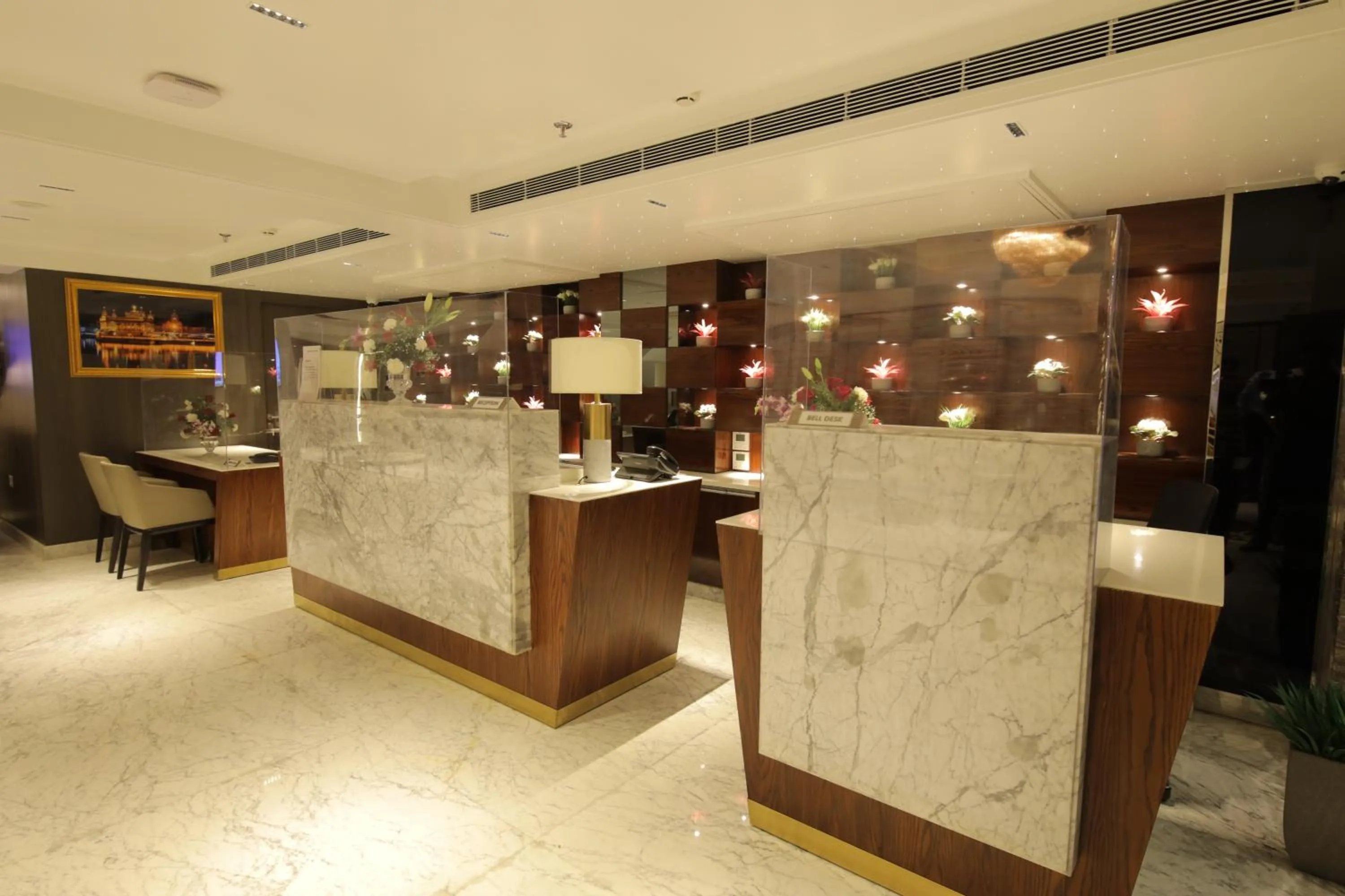 Lobby or reception in Best Western Darbar