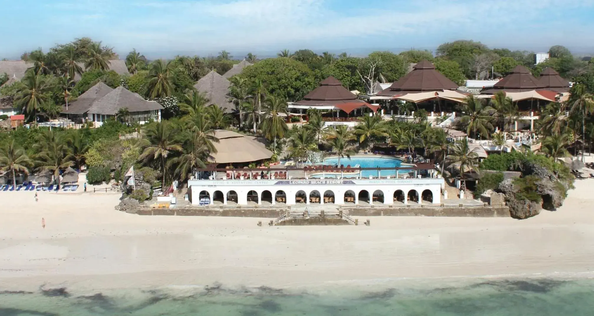 Bird's eye view in Leopard Beach Resort and Spa Bird's eye view in Leopard Beach Resort and Spa
