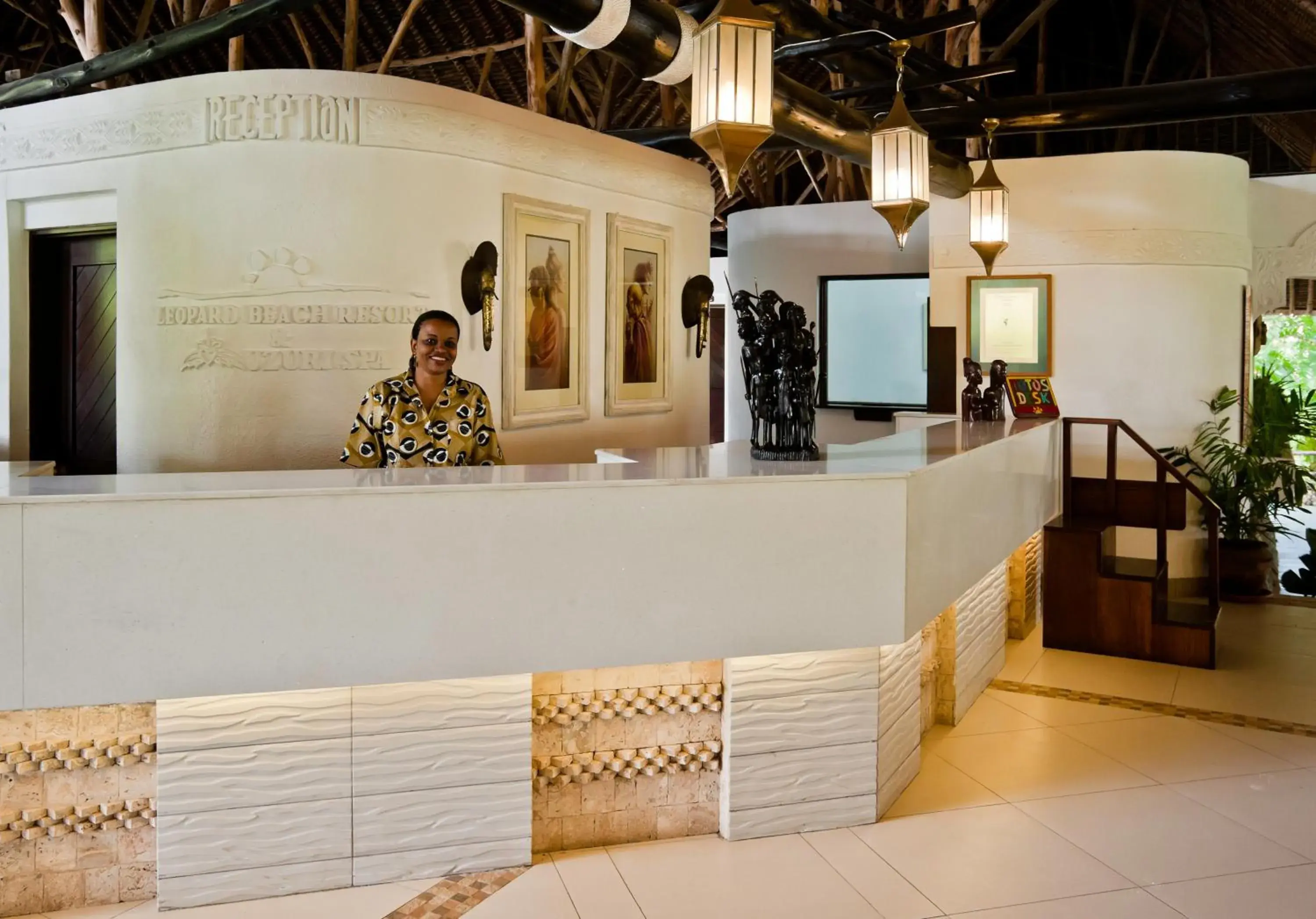 Lobby or reception in Leopard Beach Resort and Spa Lobby or reception in Leopard Beach Resort and Spa