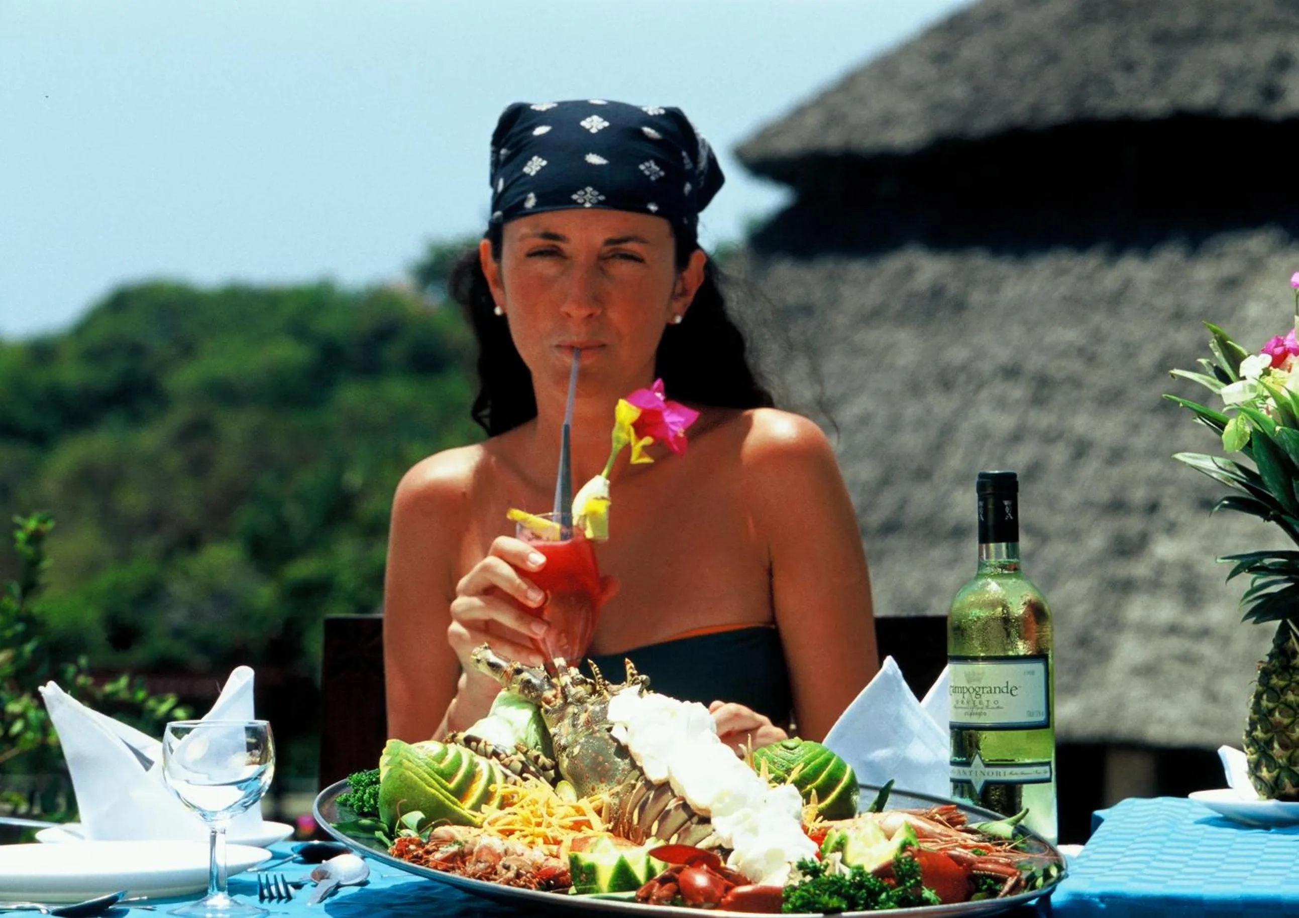 Food and drinks in Leopard Beach Resort and Spa