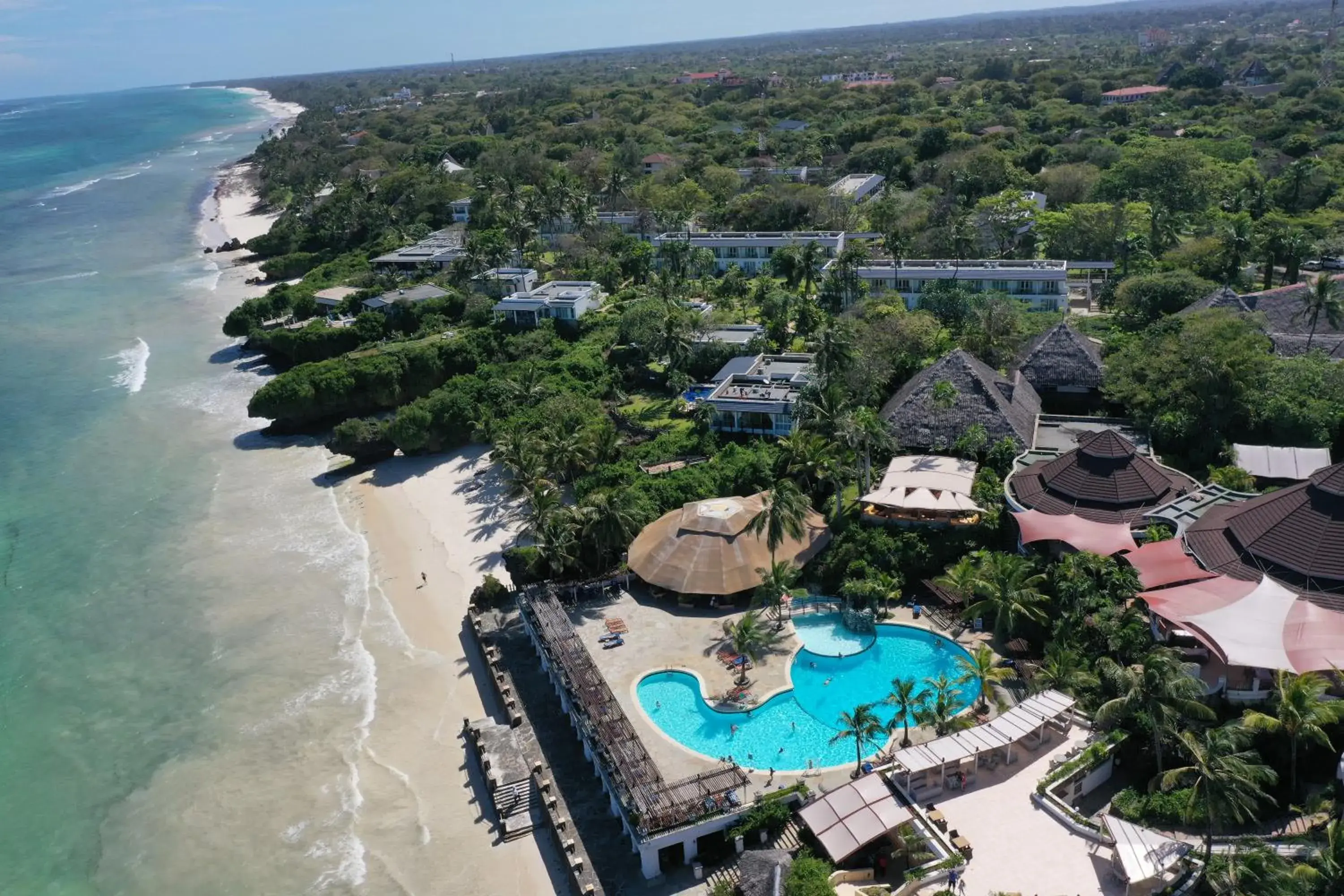 Bird's eye view in Leopard Beach Resort and Spa Bird's eye view in Leopard Beach Resort and Spa
