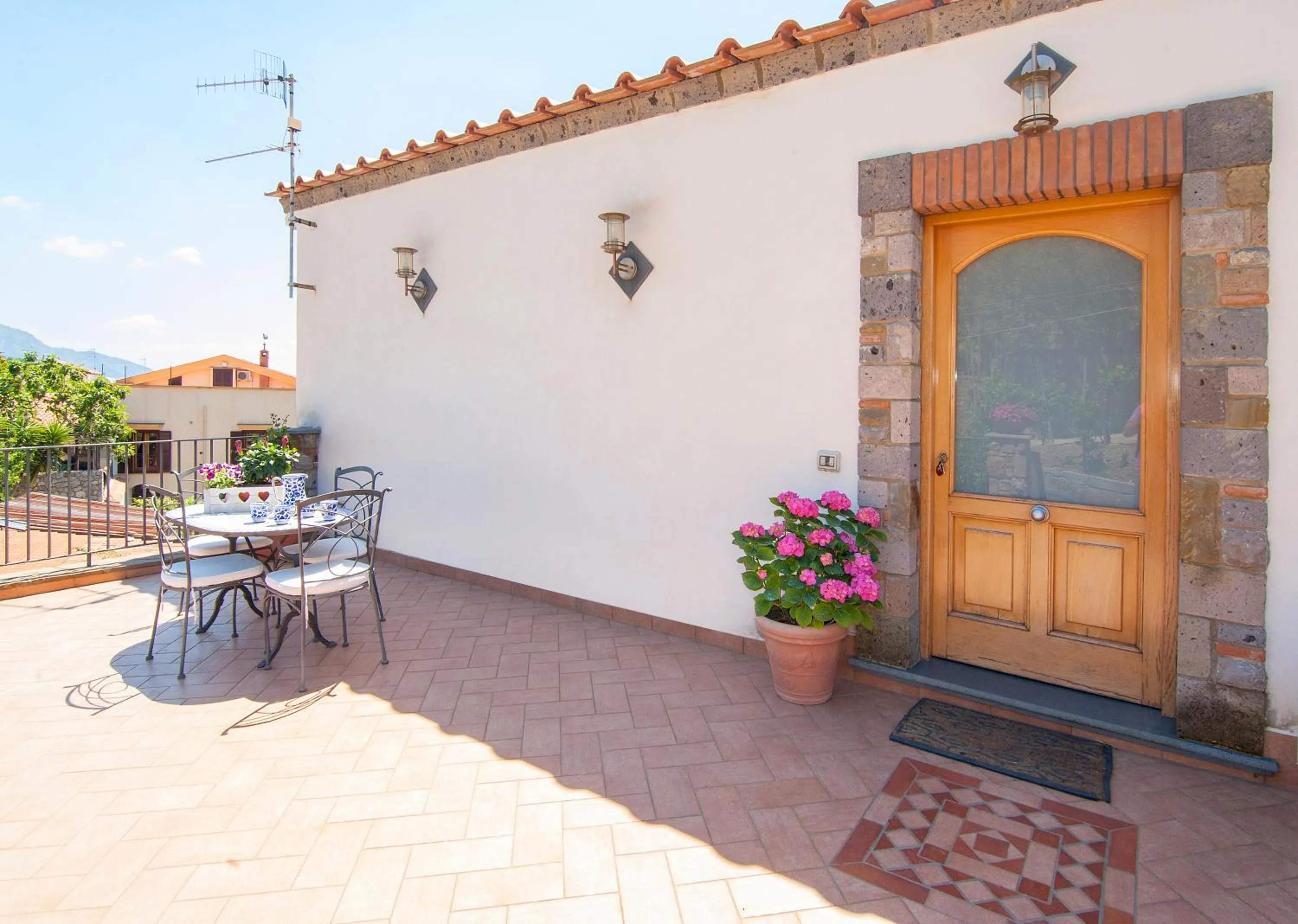 Balcony/Terrace in Casa Vacanze Li Galli