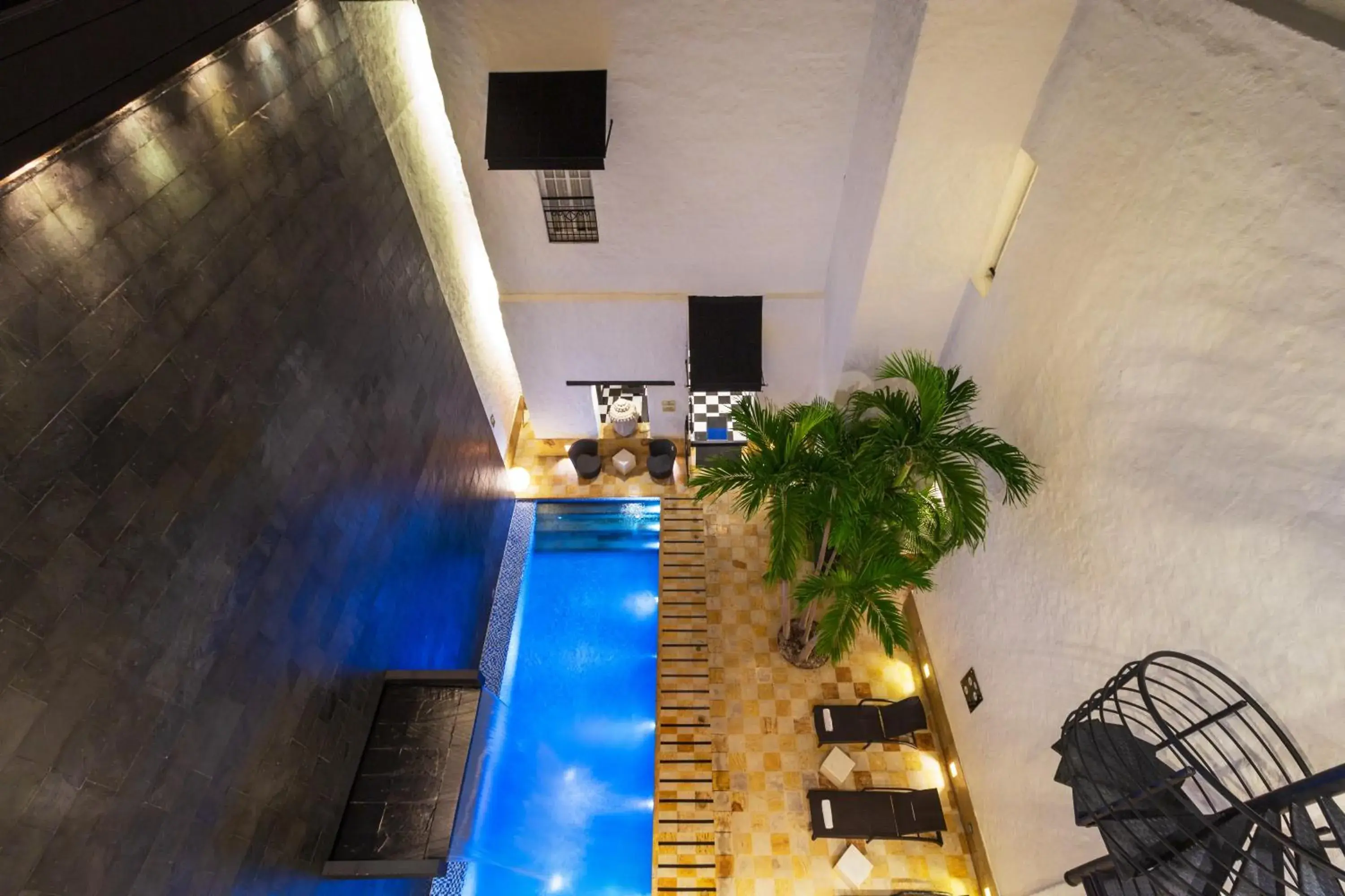 Pool view in Hotel Republicano 1910 Pool view in Hotel Republicano 1910