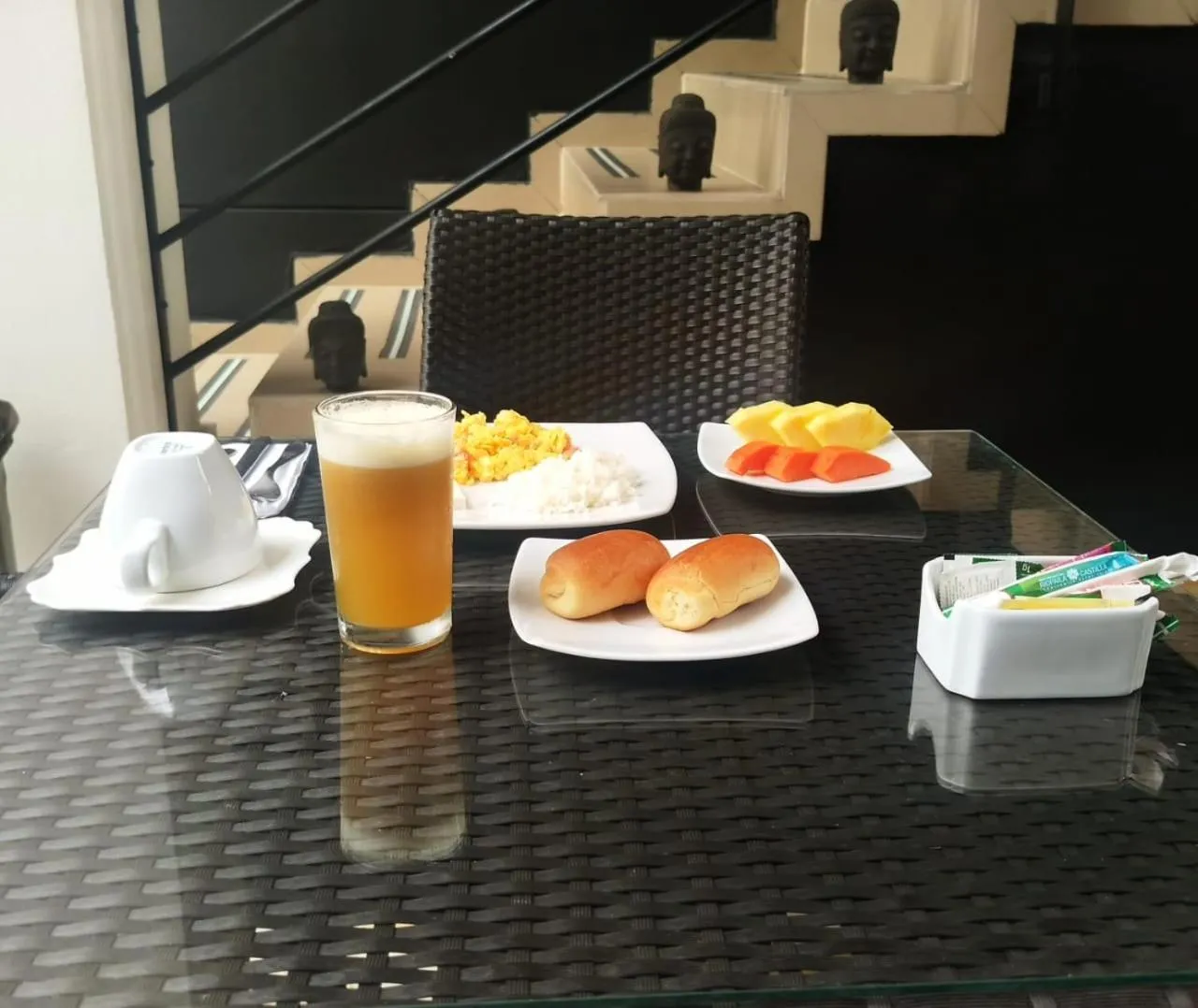 Continental breakfast in Hotel Republicano 1910