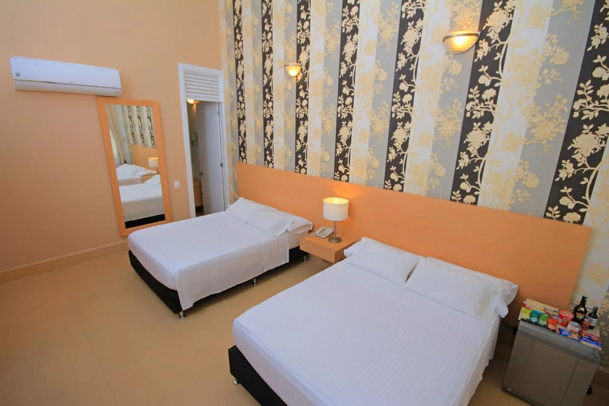 Bed in Hotel Republicano 1910