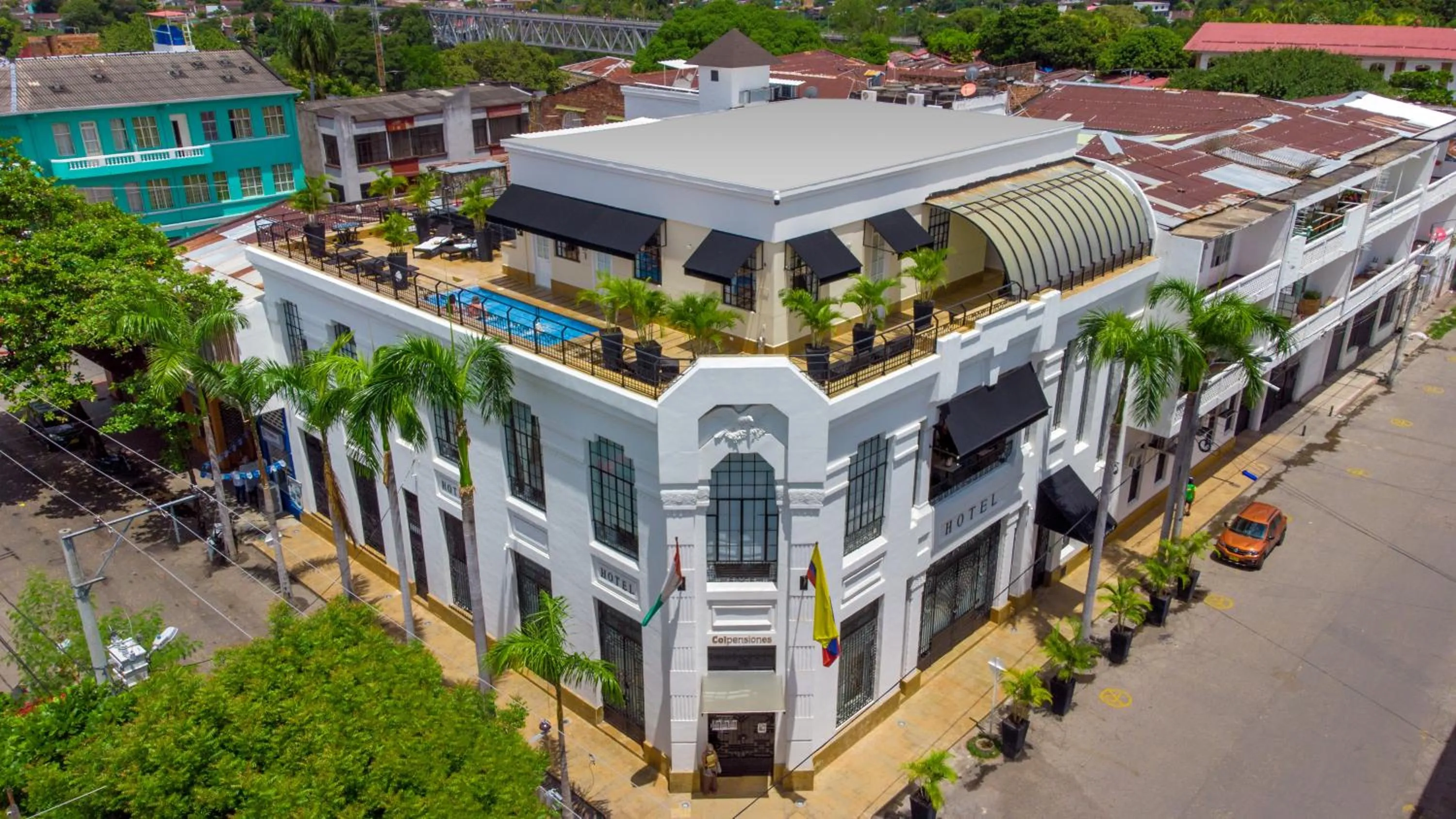 Property building in Hotel Republicano 1910