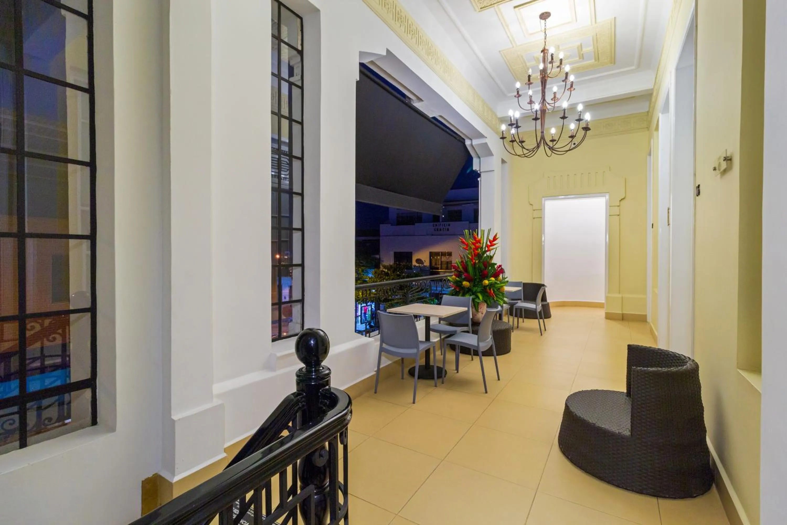 Seating area in Hotel Republicano 1910