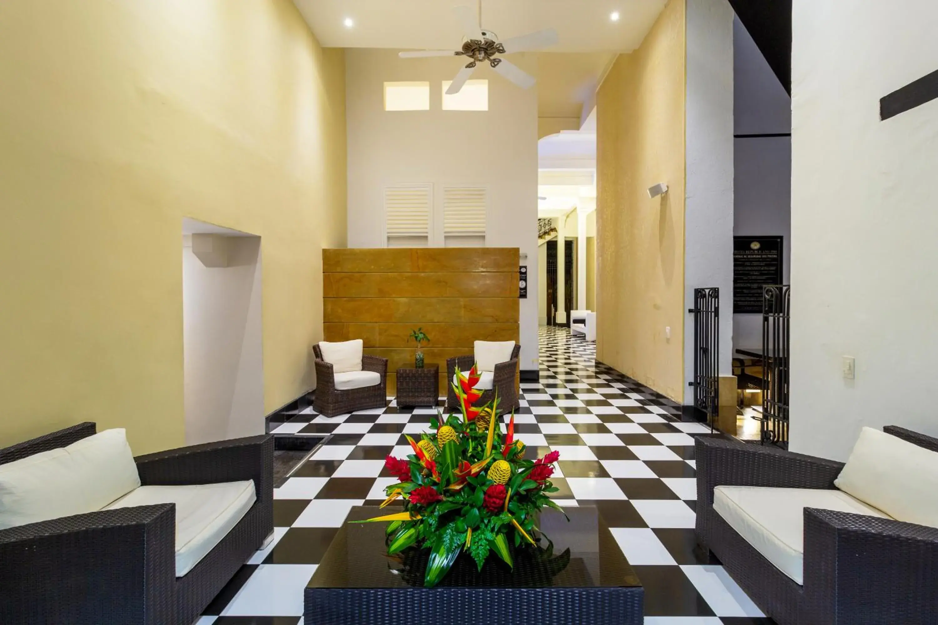 Living room in Hotel Republicano 1910 Living room in Hotel Republicano 1910