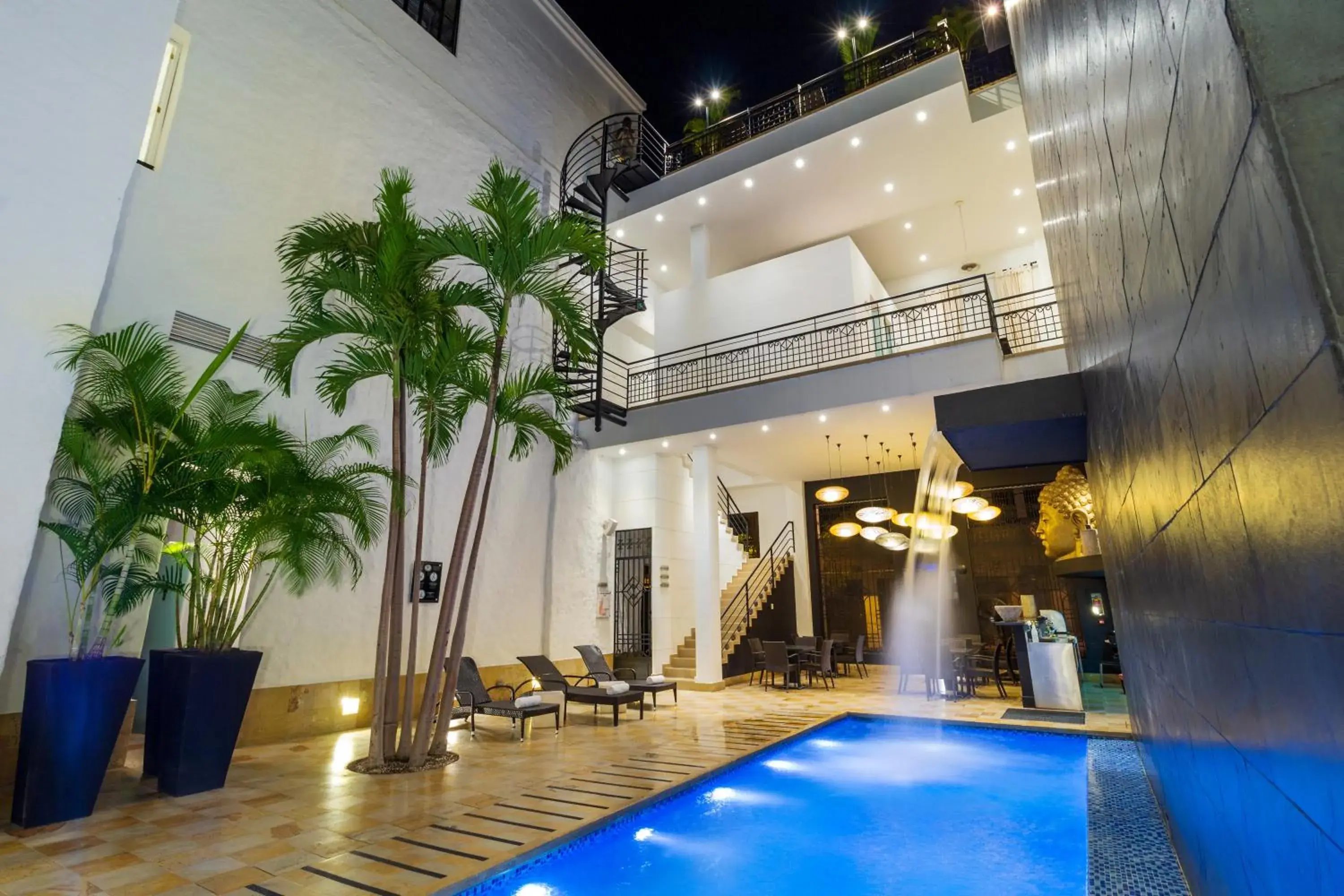 Pool view in Hotel Republicano 1910 Pool view in Hotel Republicano 1910