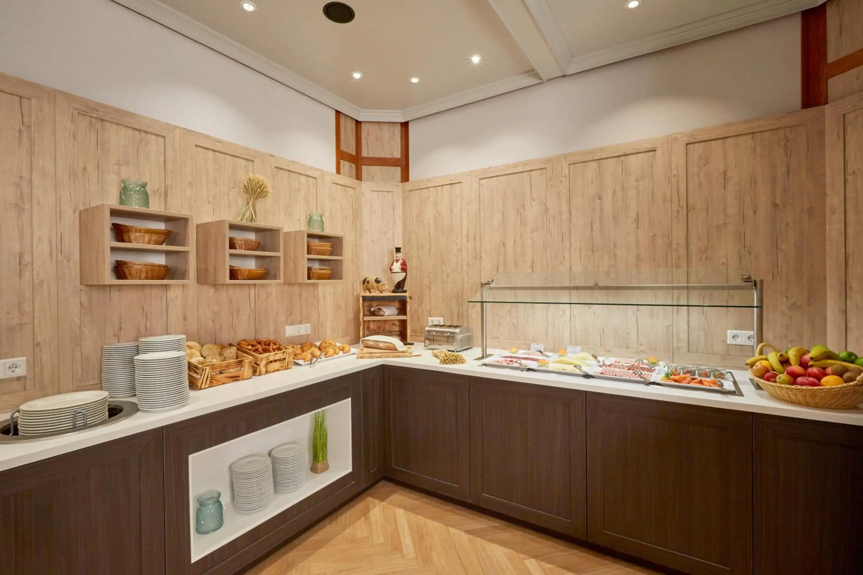 American breakfast in H+ Hotel Stuttgart Herrenberg American breakfast in H+ Hotel Stuttgart Herrenberg