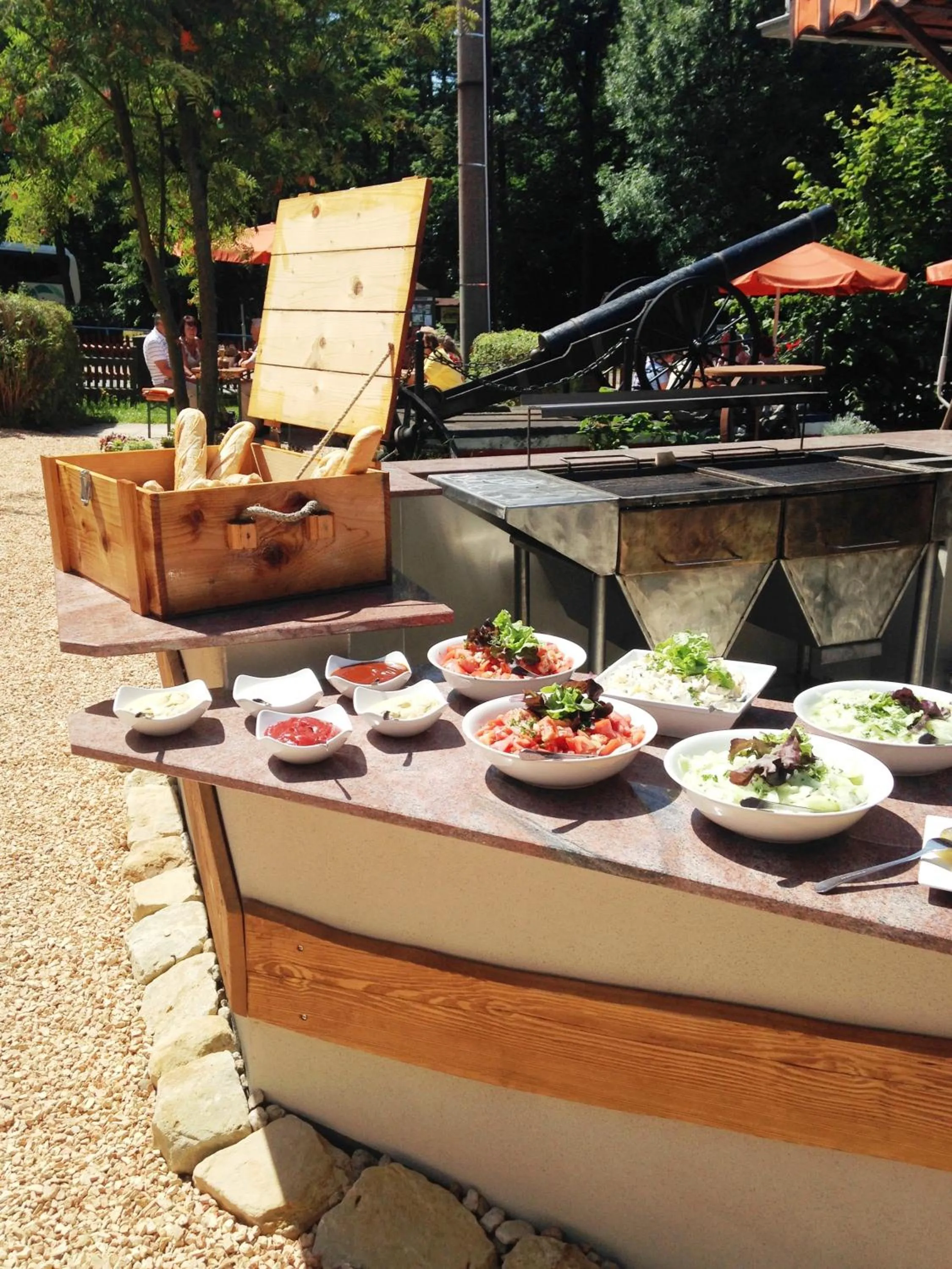 Balcony/Terrace in Hotel zur Kanone