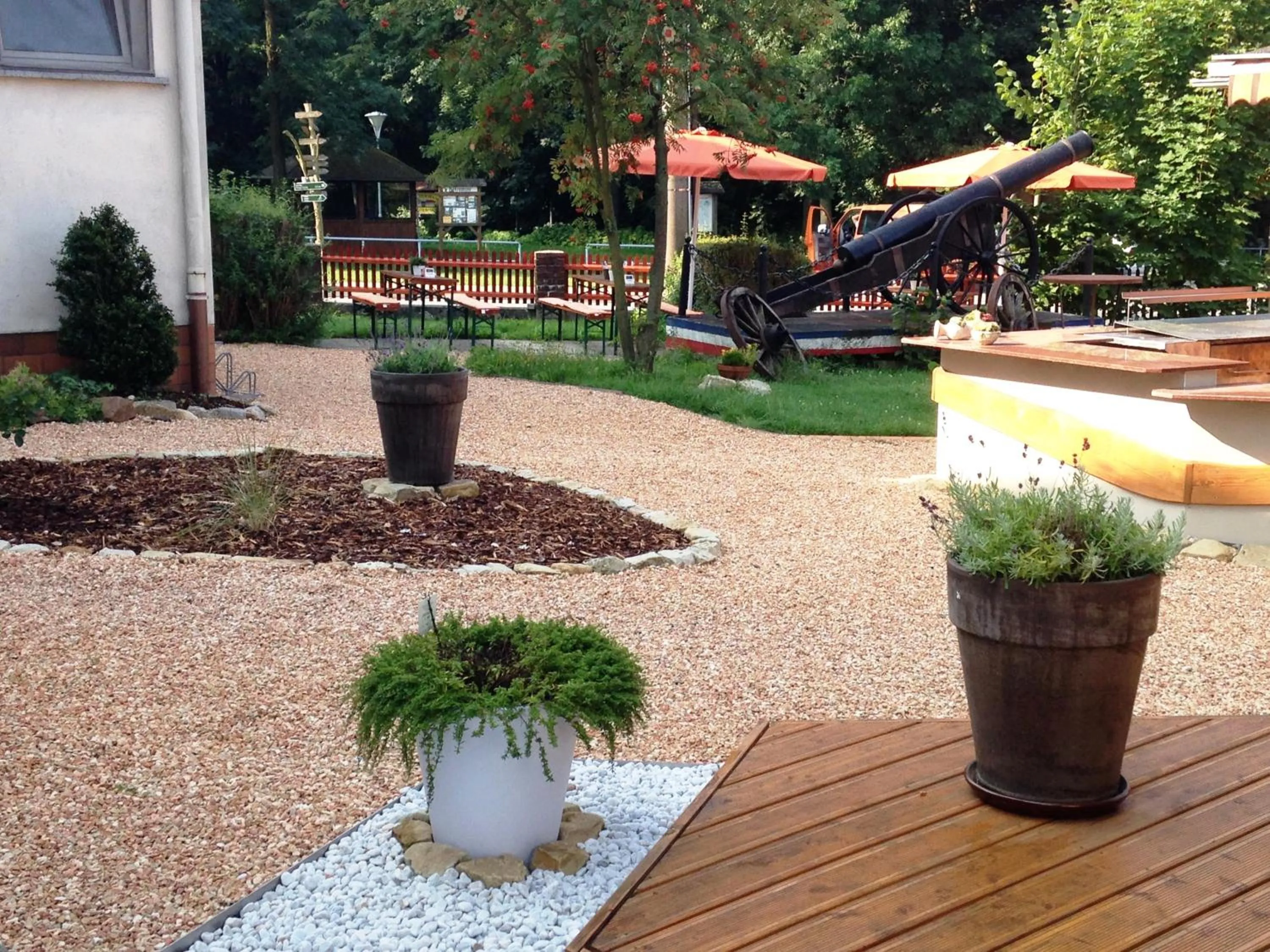 Garden in Hotel zur Kanone