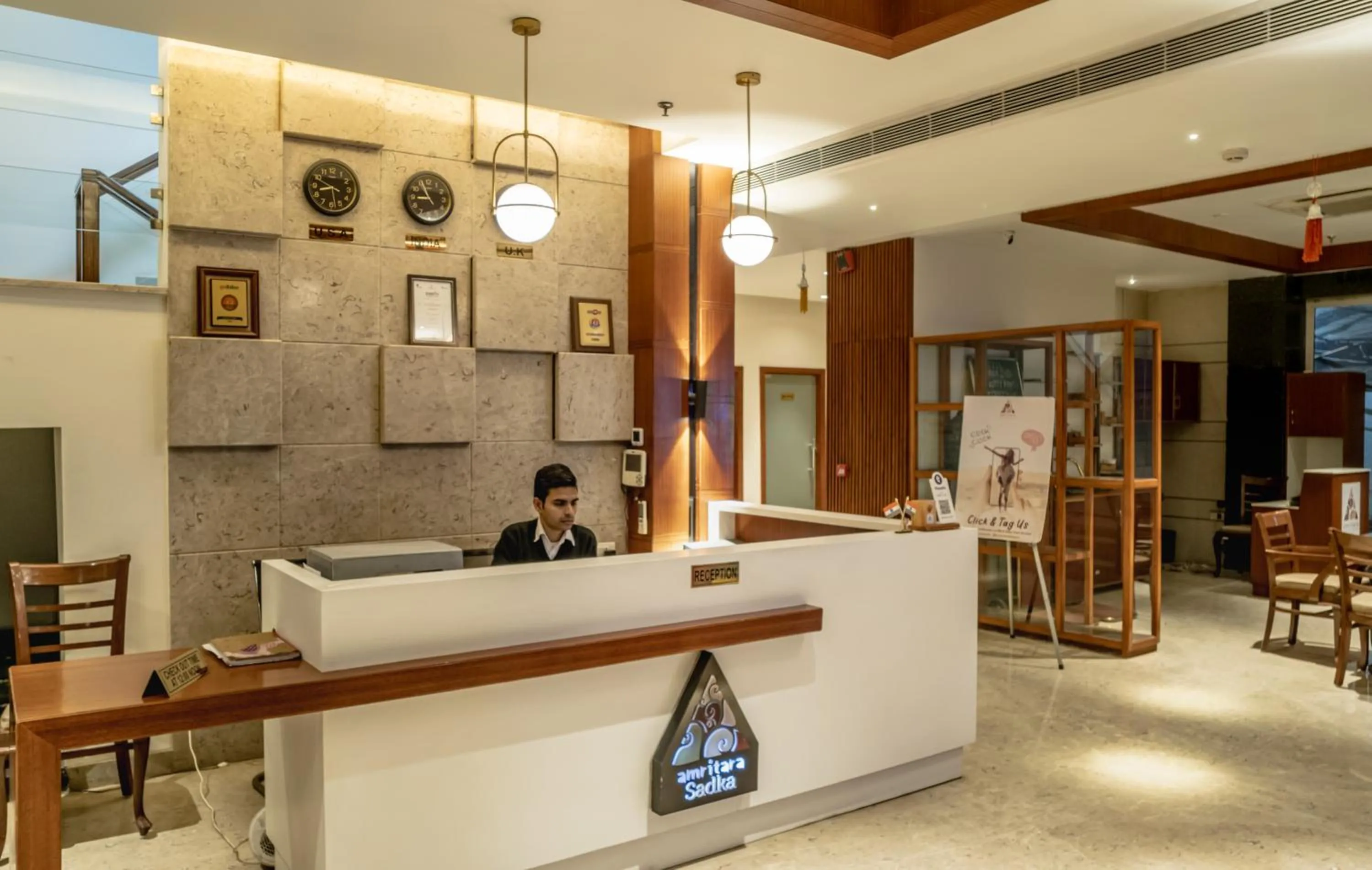 Lobby or reception in Amritara Sadka Amritsar