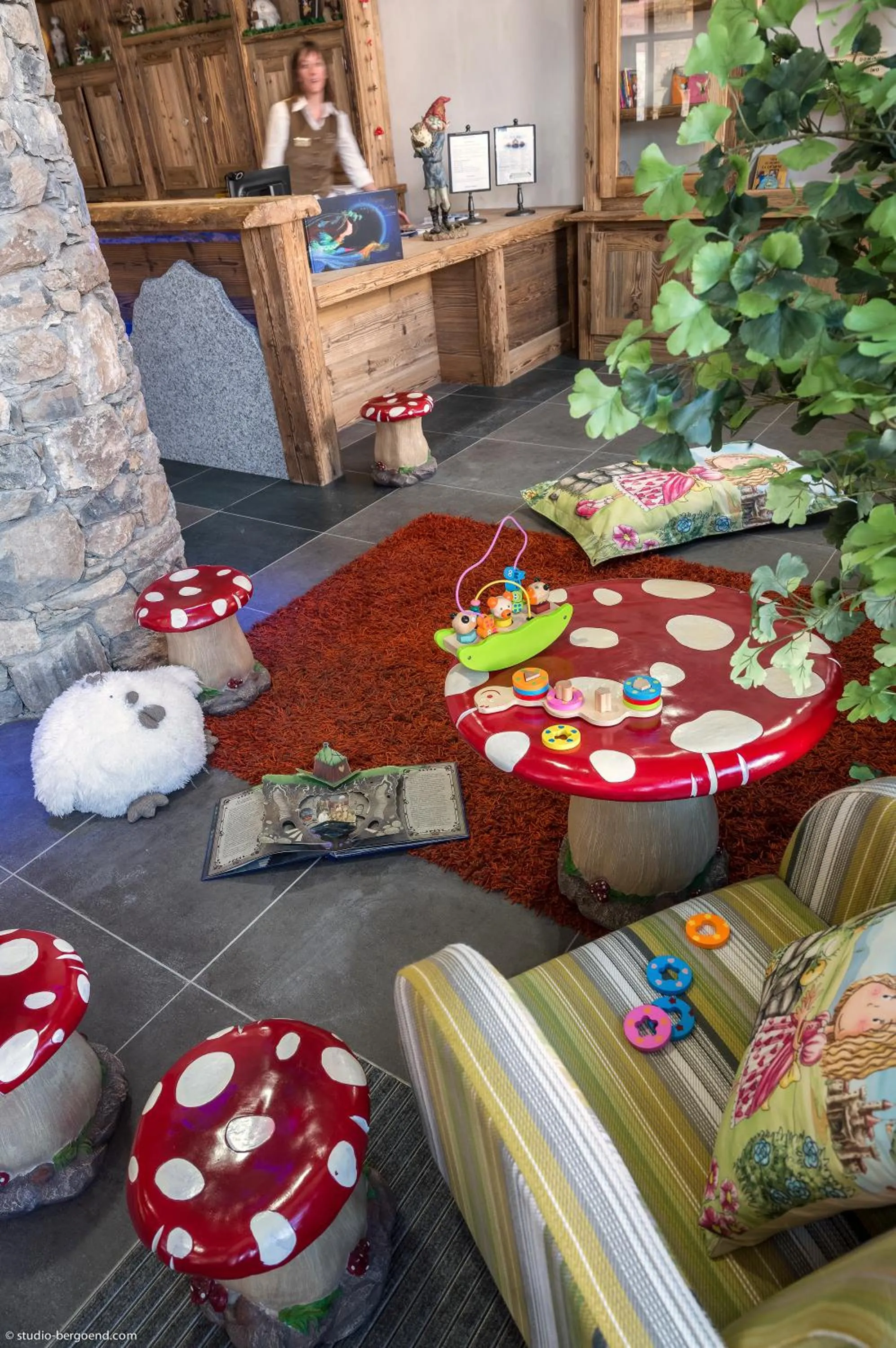 Lobby or reception in CGH Résidences & Spas Kalinda