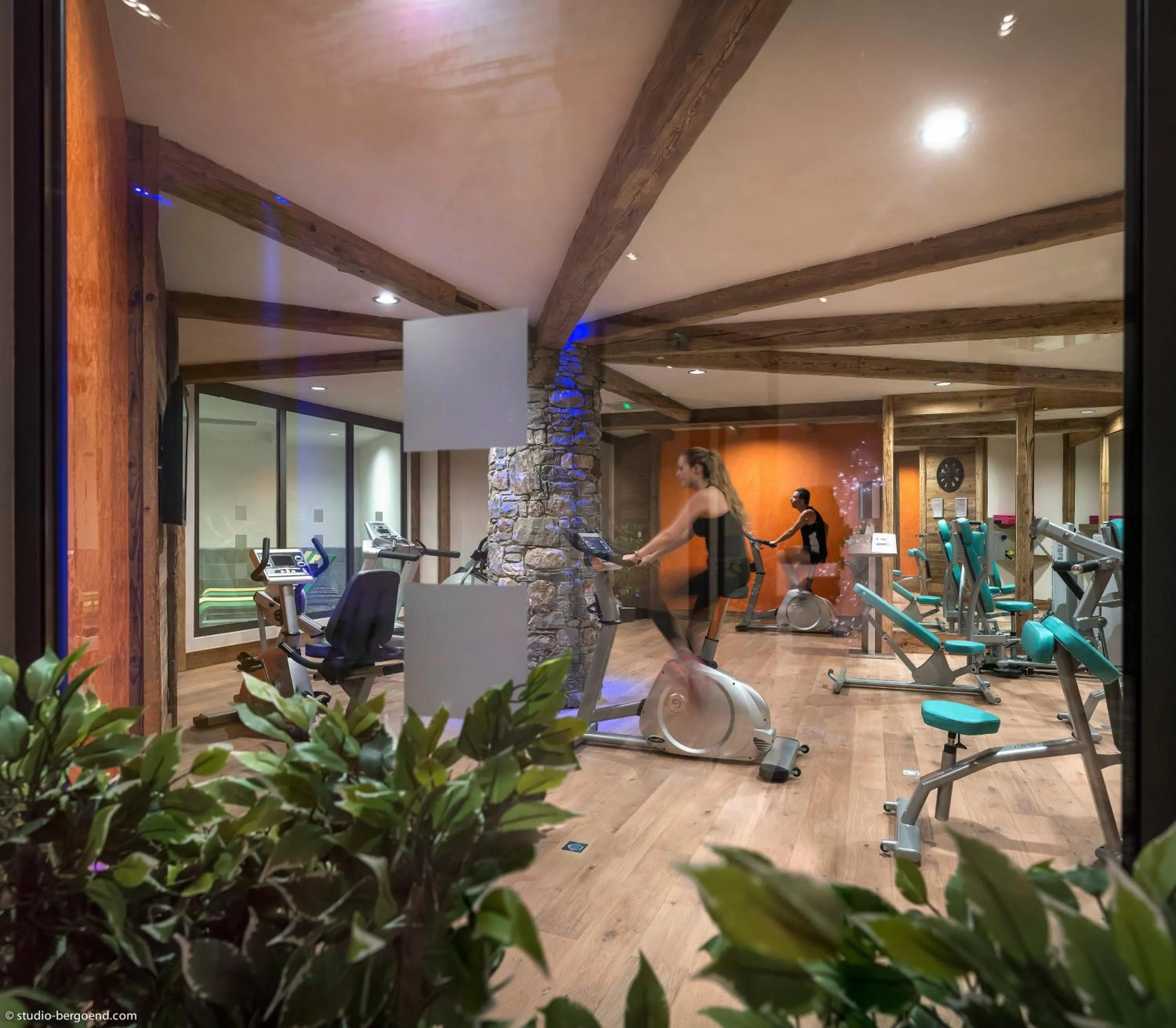 Fitness centre/facilities in CGH Résidences & Spas Kalinda
