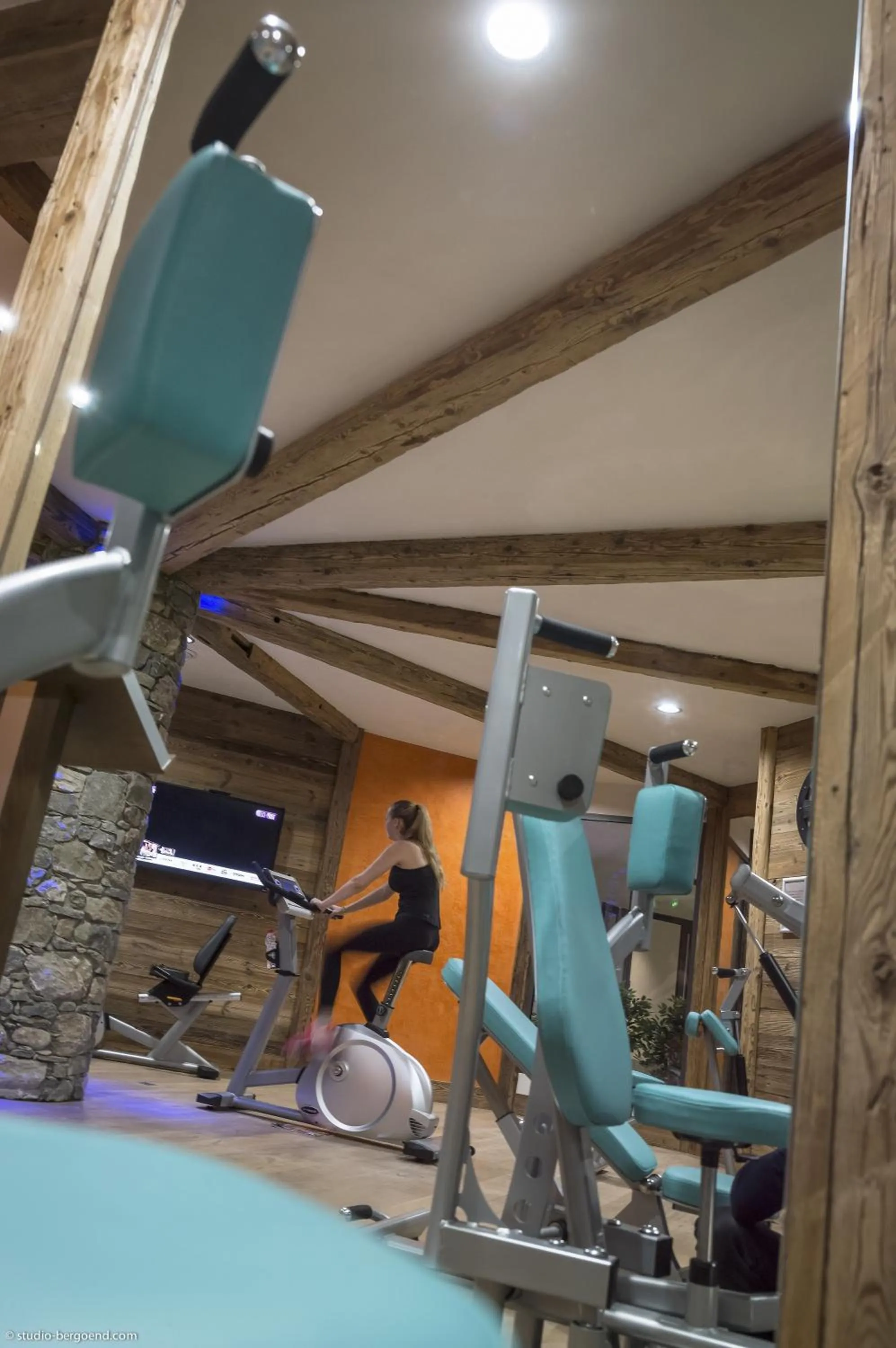 Fitness centre/facilities in CGH Résidences & Spas Kalinda