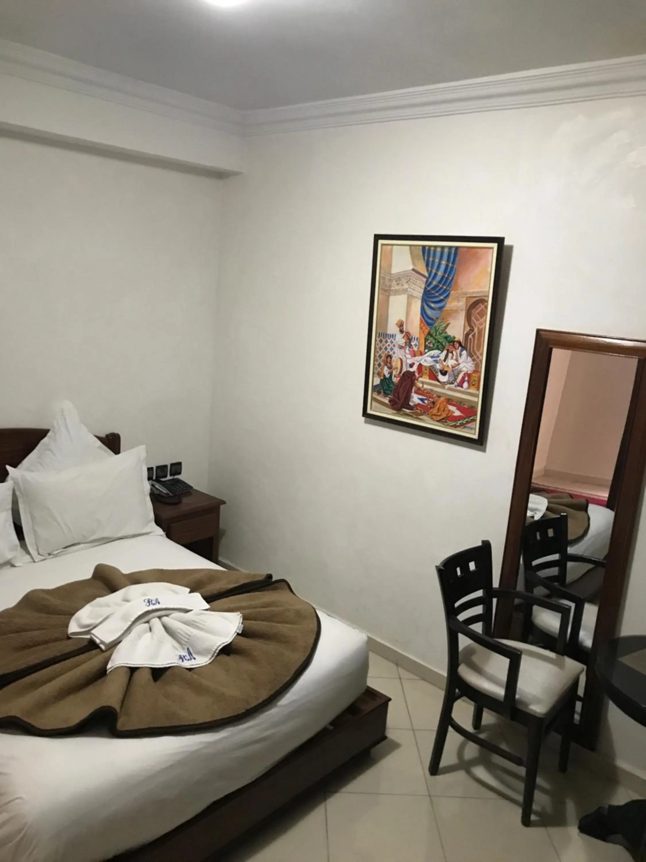 Bed in Hôtel Riad Asfi