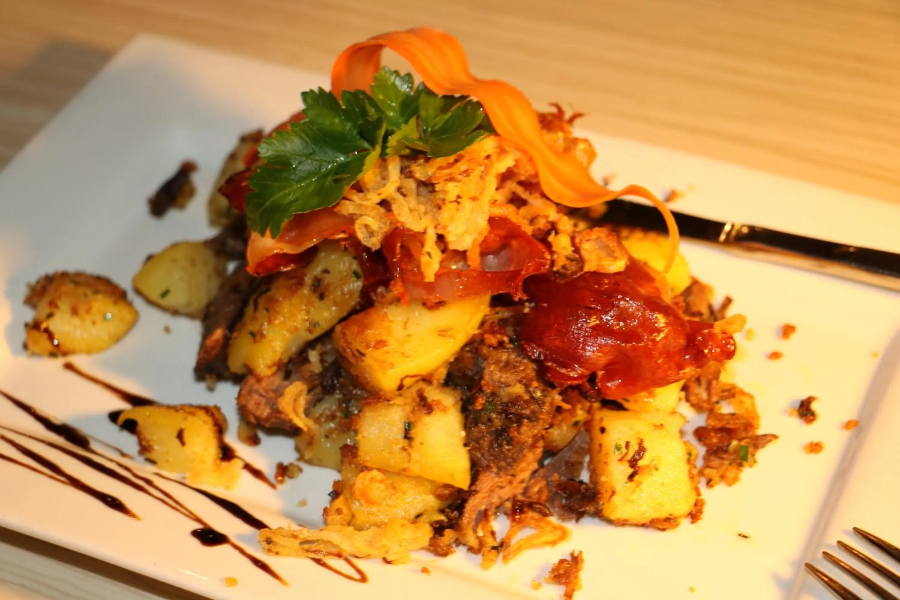 Food close-up in Hotel Etschquelle