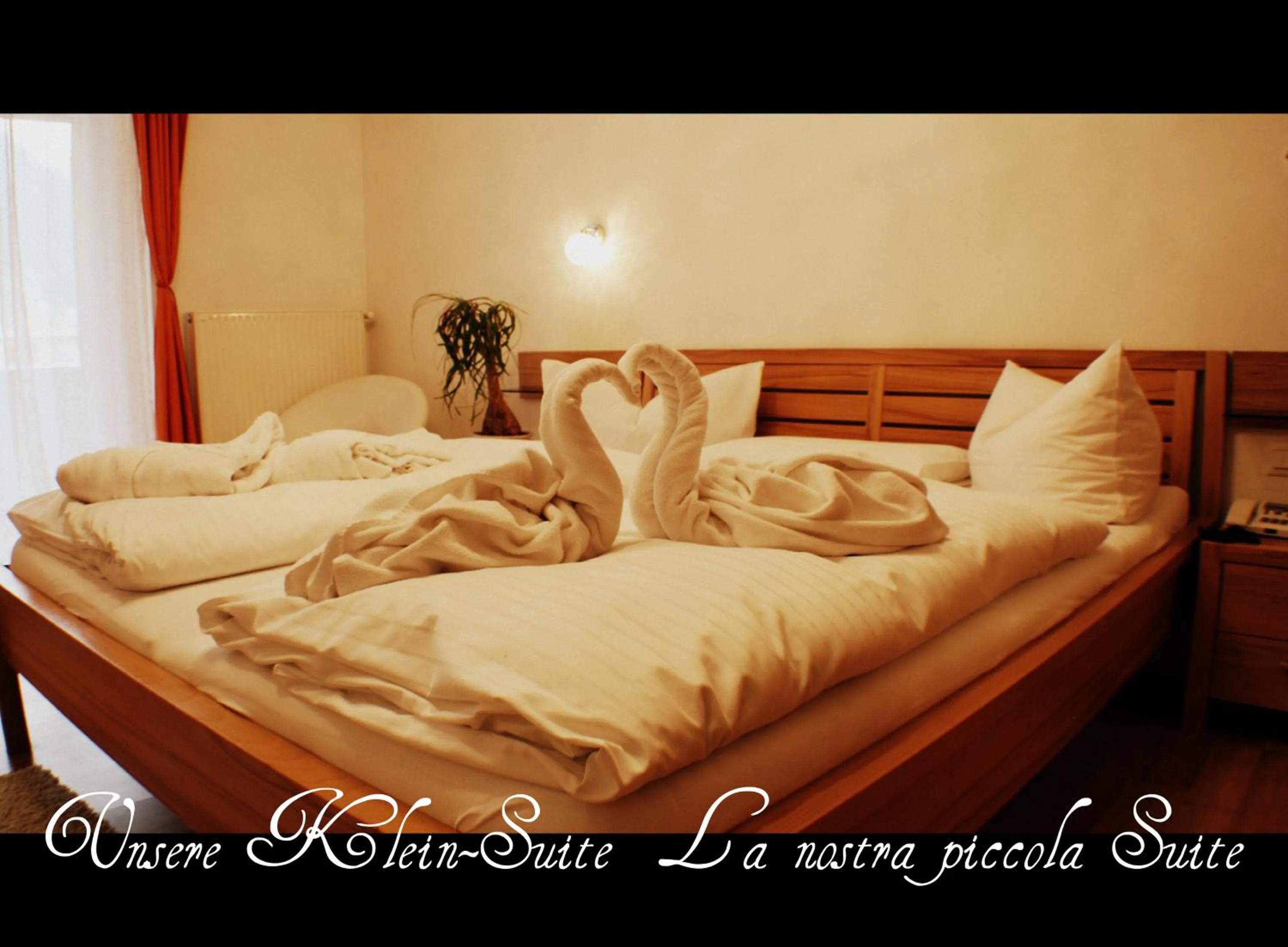 Bed in Hotel Etschquelle