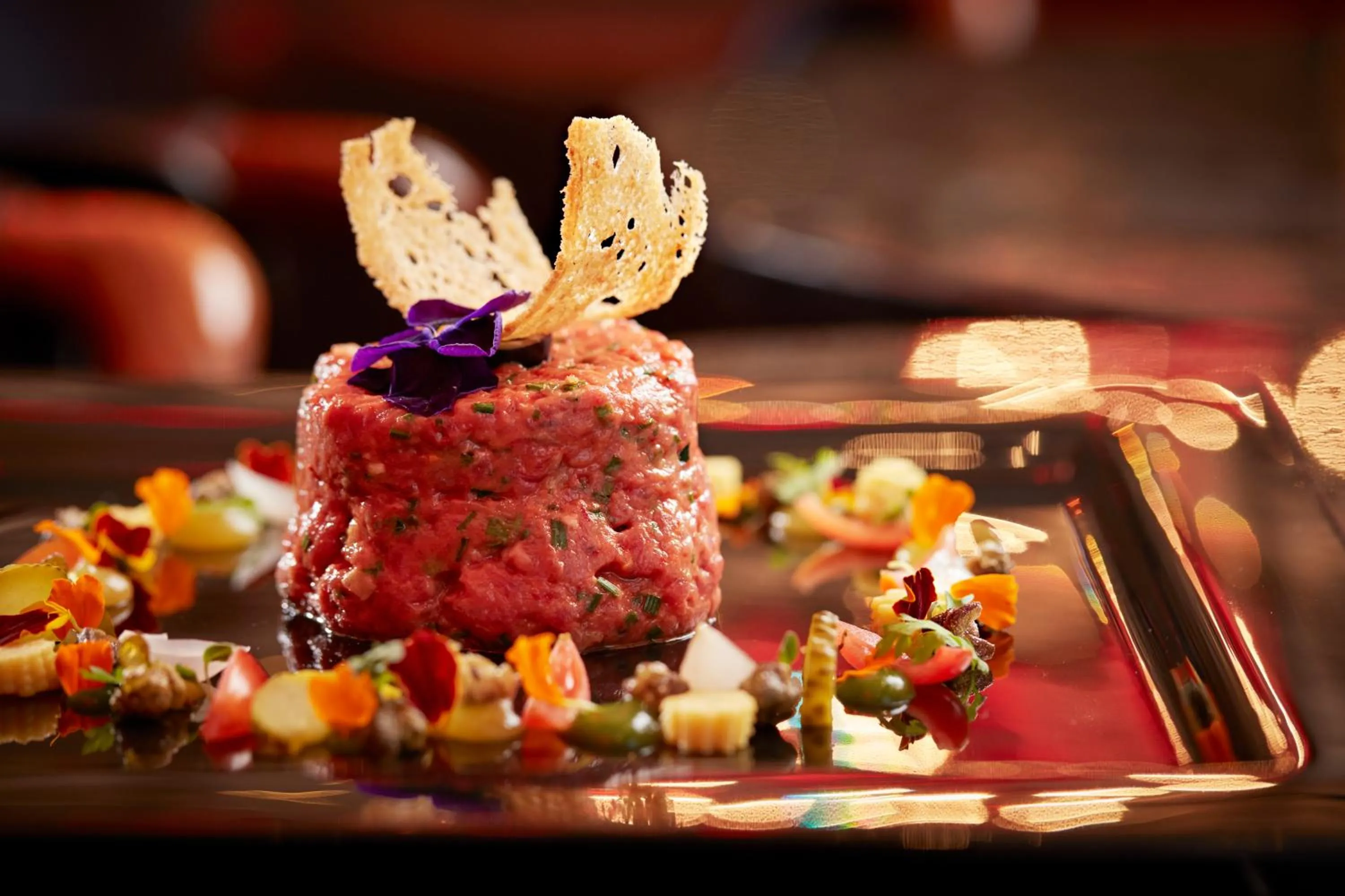 Food and drinks in The Dufour by Hotel Schweizerhof Zürich