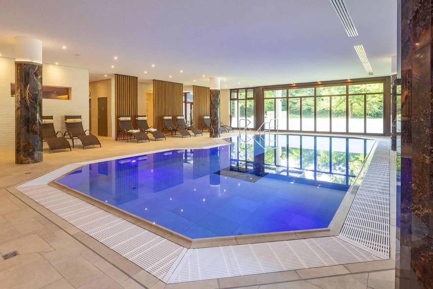 Pool view in Flair Park Hotel Ilshofen