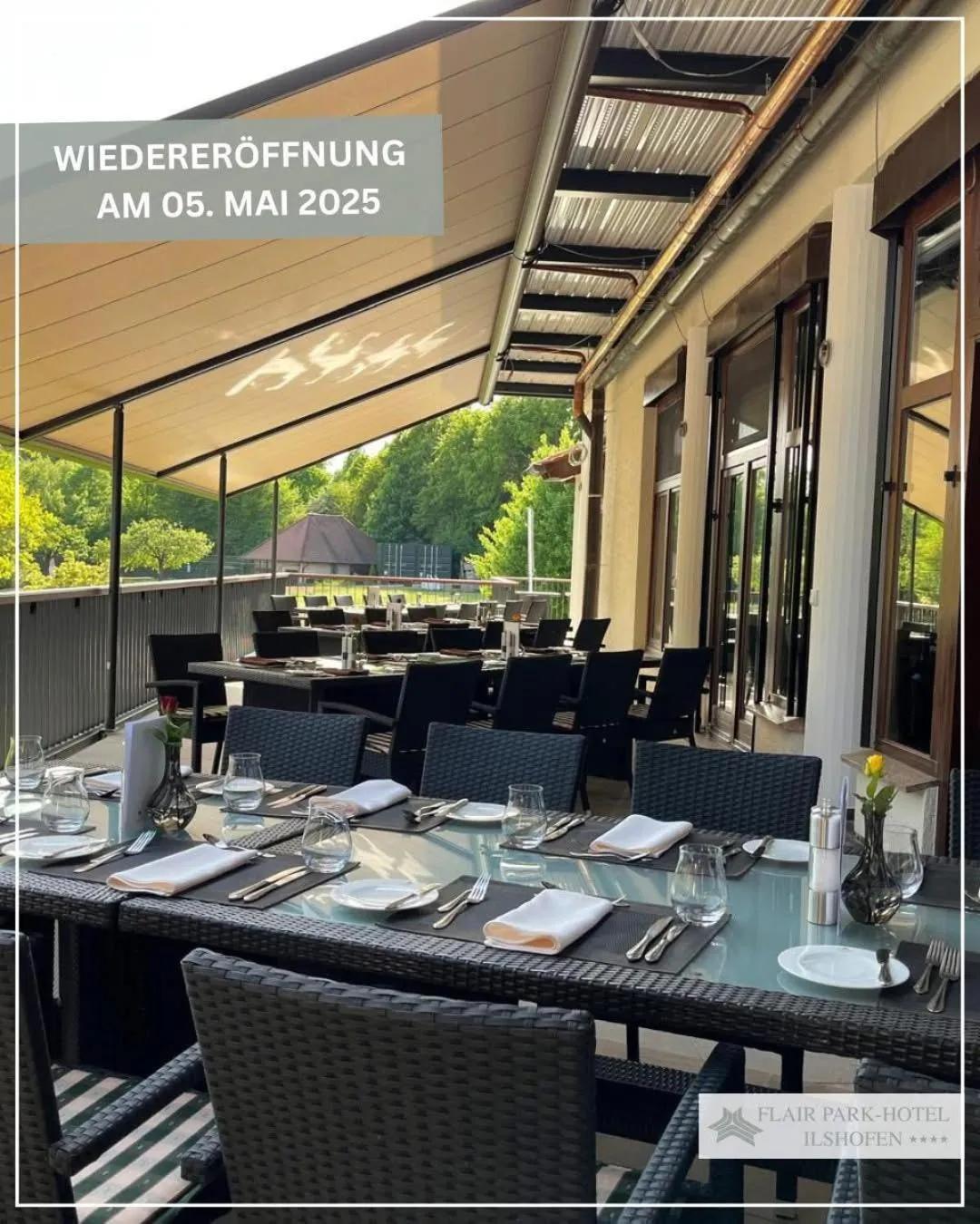 Restaurant/places to eat in Flair Park Hotel Ilshofen