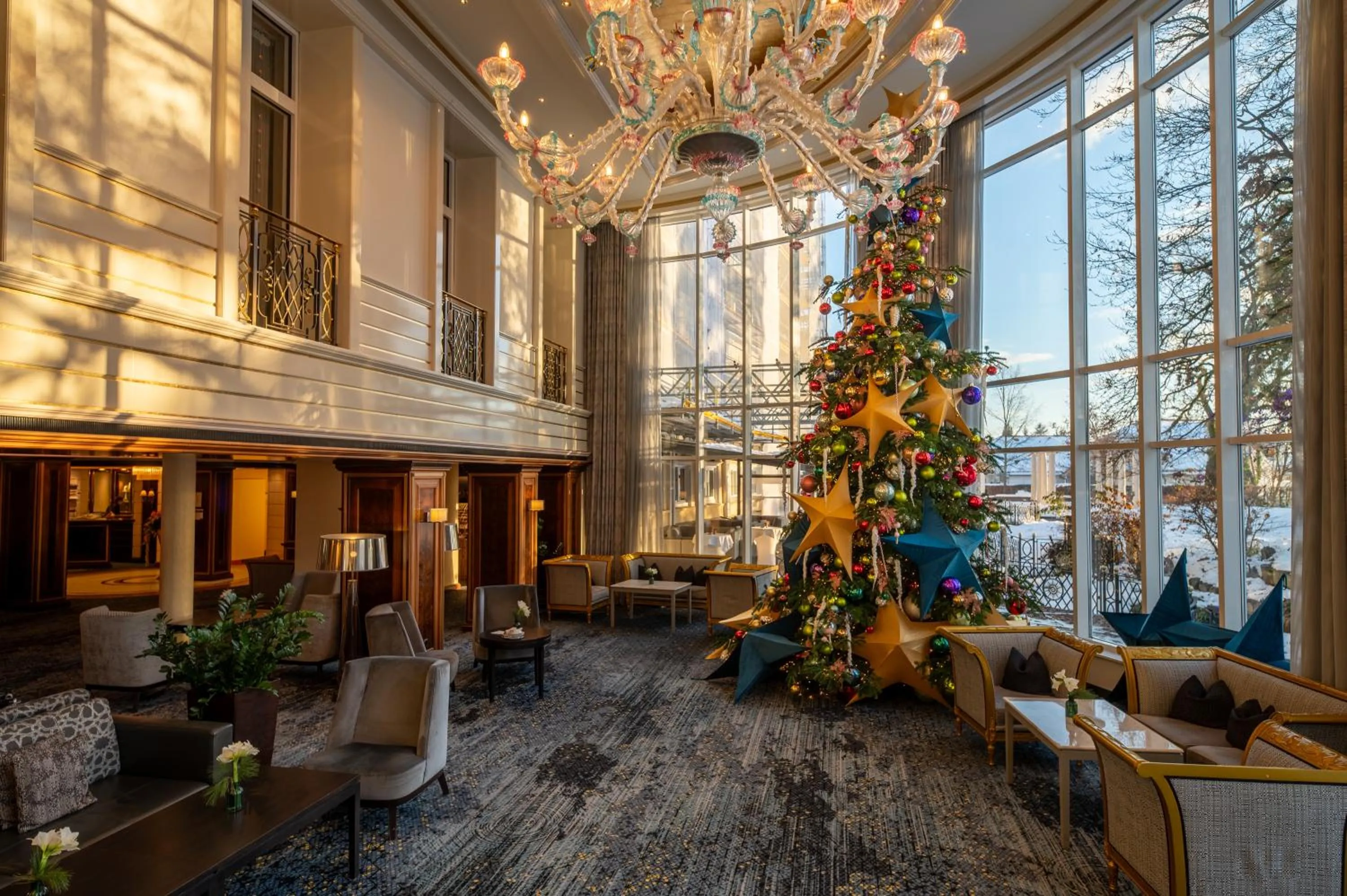 Swimming pool in Steigenberger Hotel Der Sonnenhof