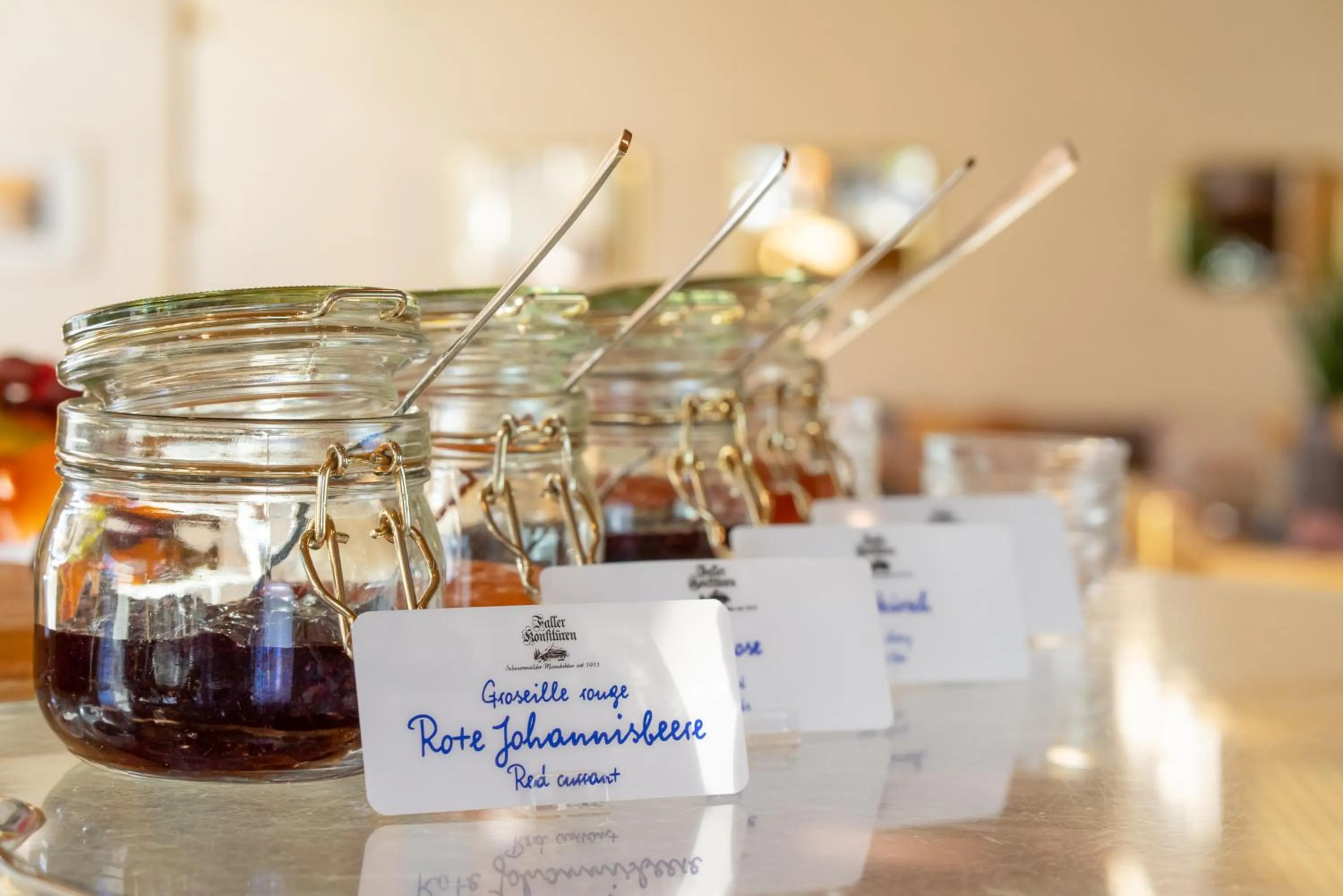 Continental breakfast in Stadt-gut-Hotel Filderhotel