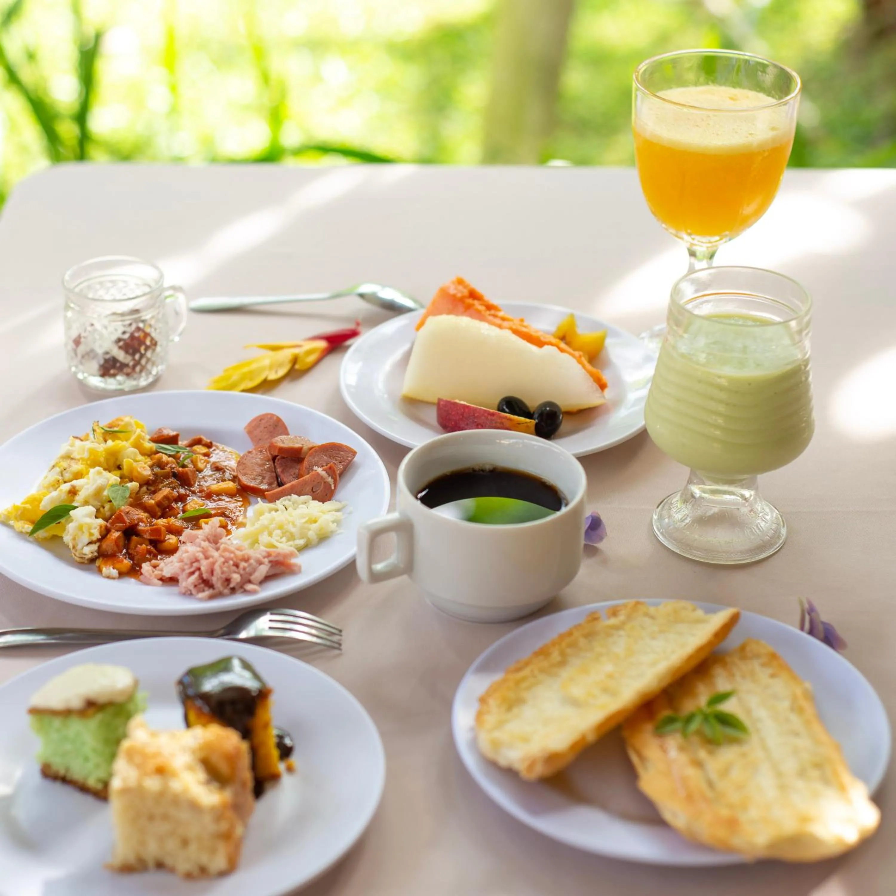 Food and drinks in Pousada Quatro Estações Paraty