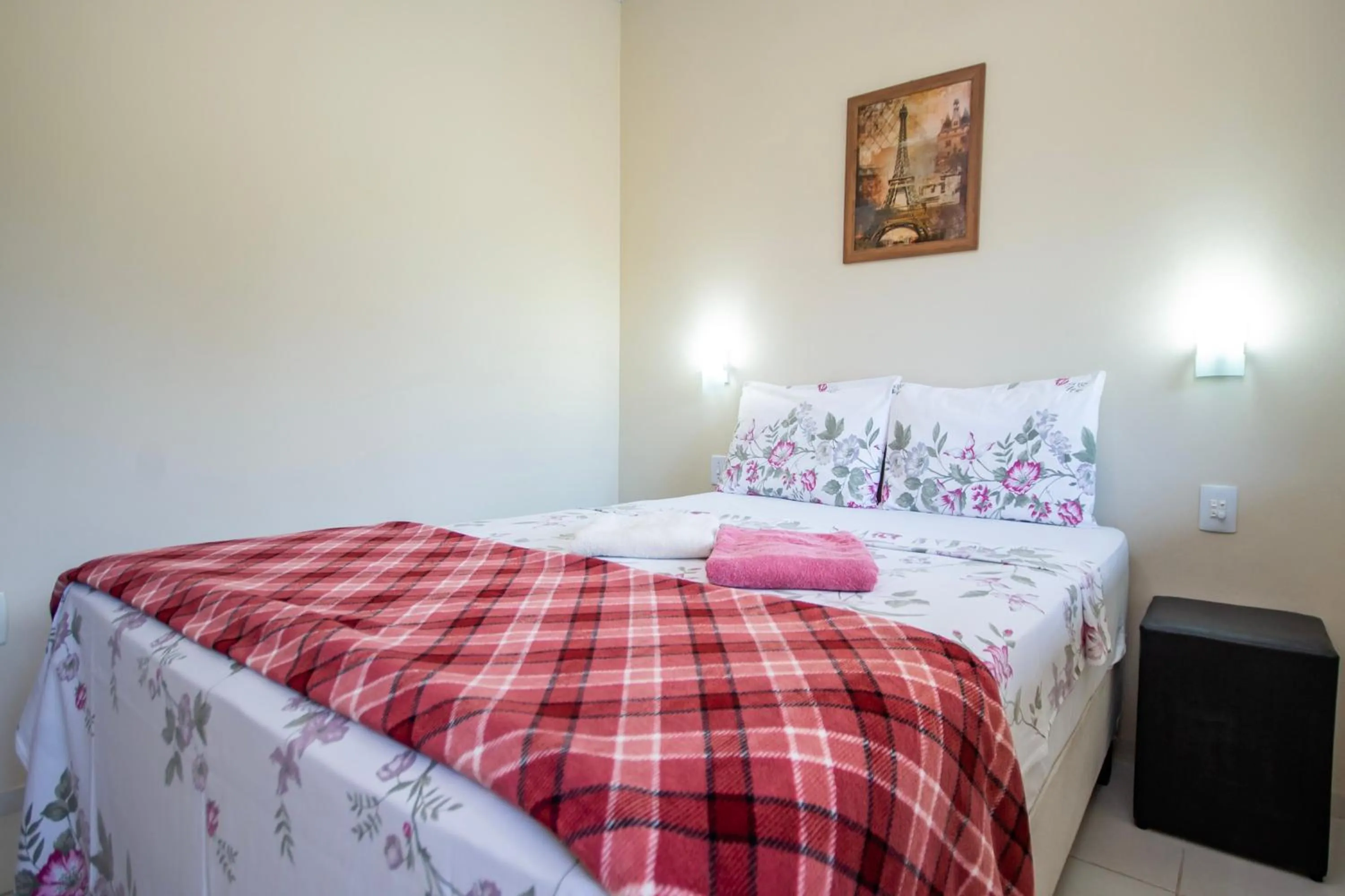 Bed in Pousada Quatro Estações Paraty