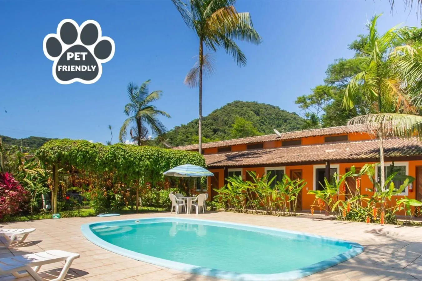 Property building in Pousada Quatro Estações Paraty