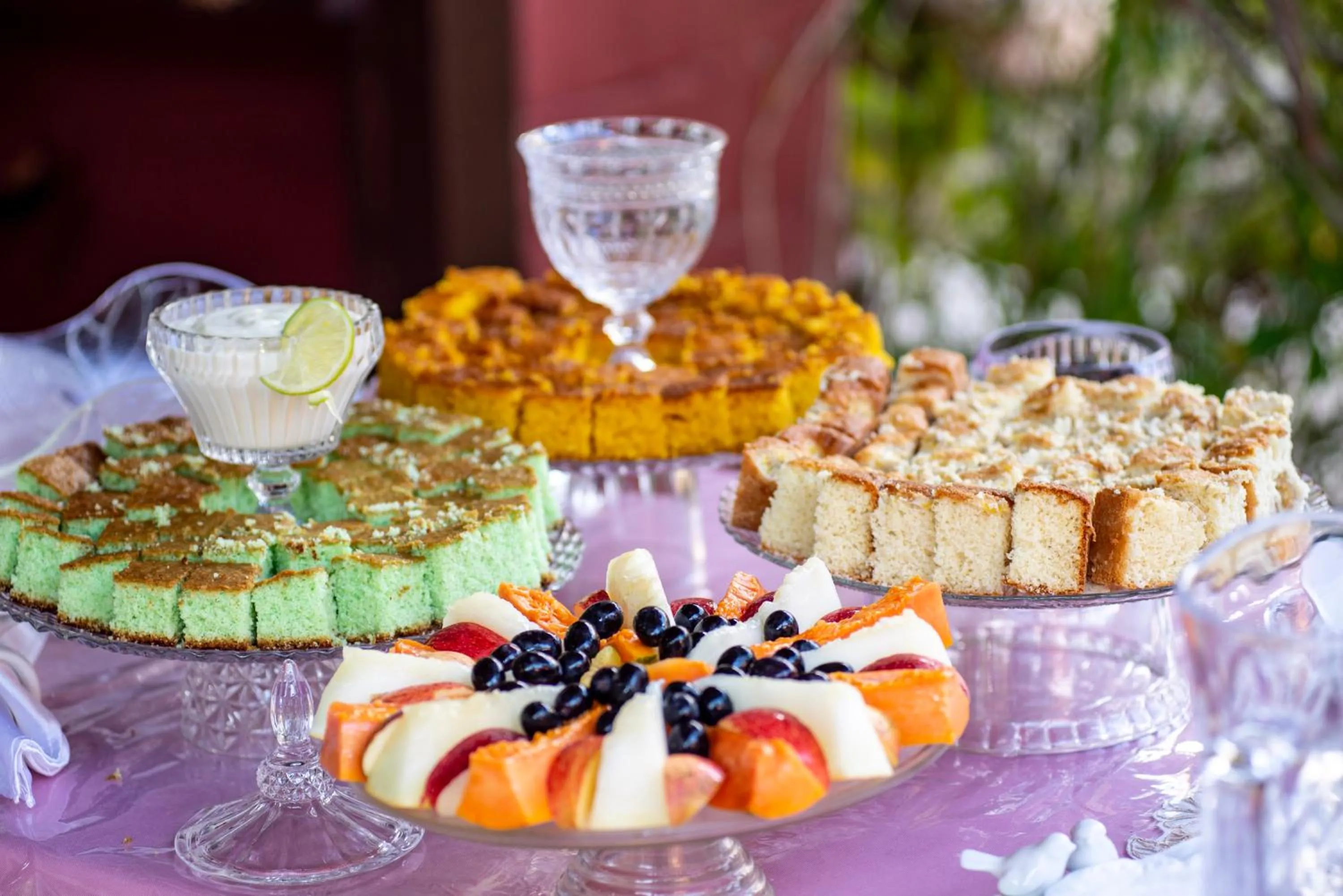 Food and drinks in Pousada Quatro Estações Paraty