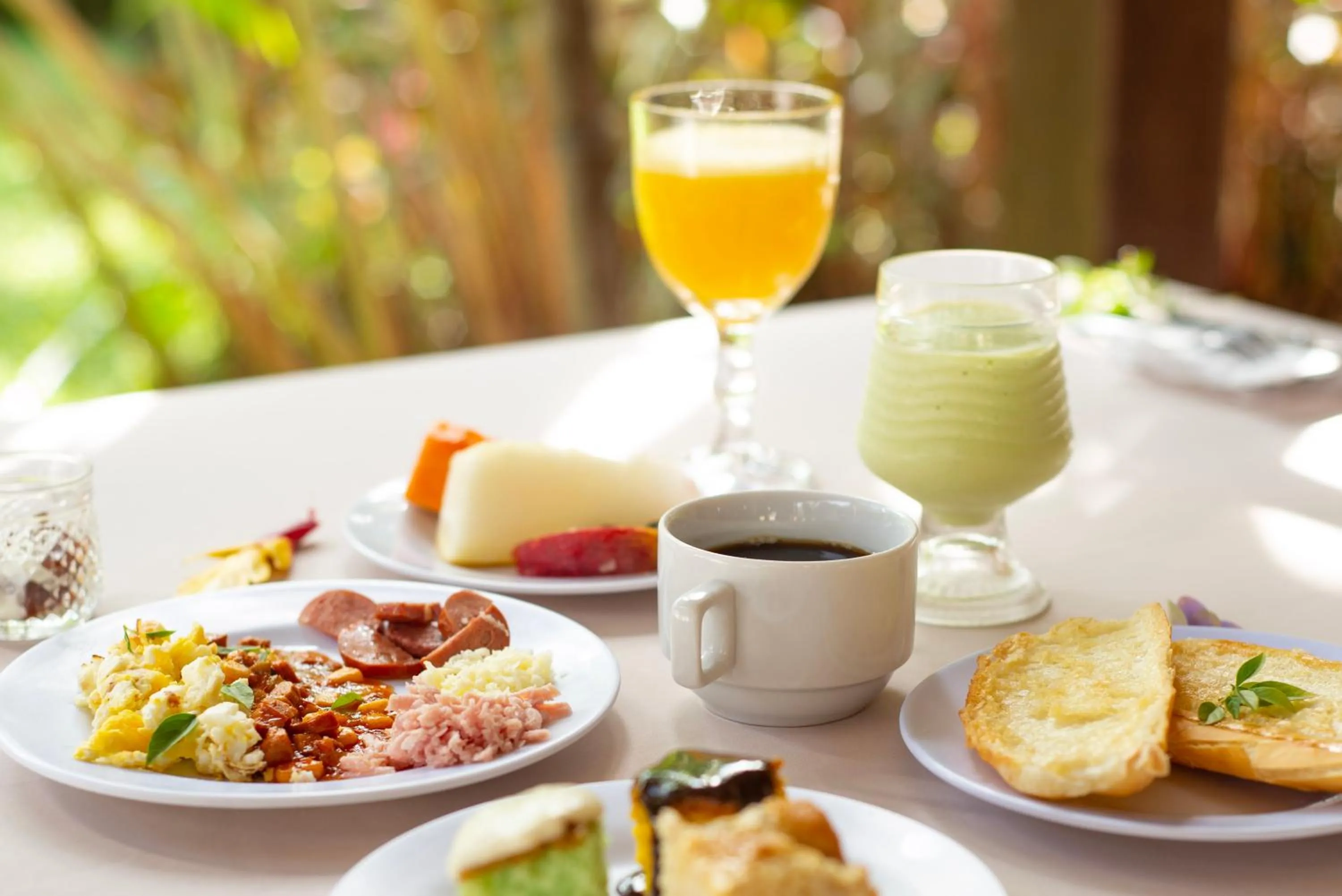 Food and drinks in Pousada Quatro Estações Paraty