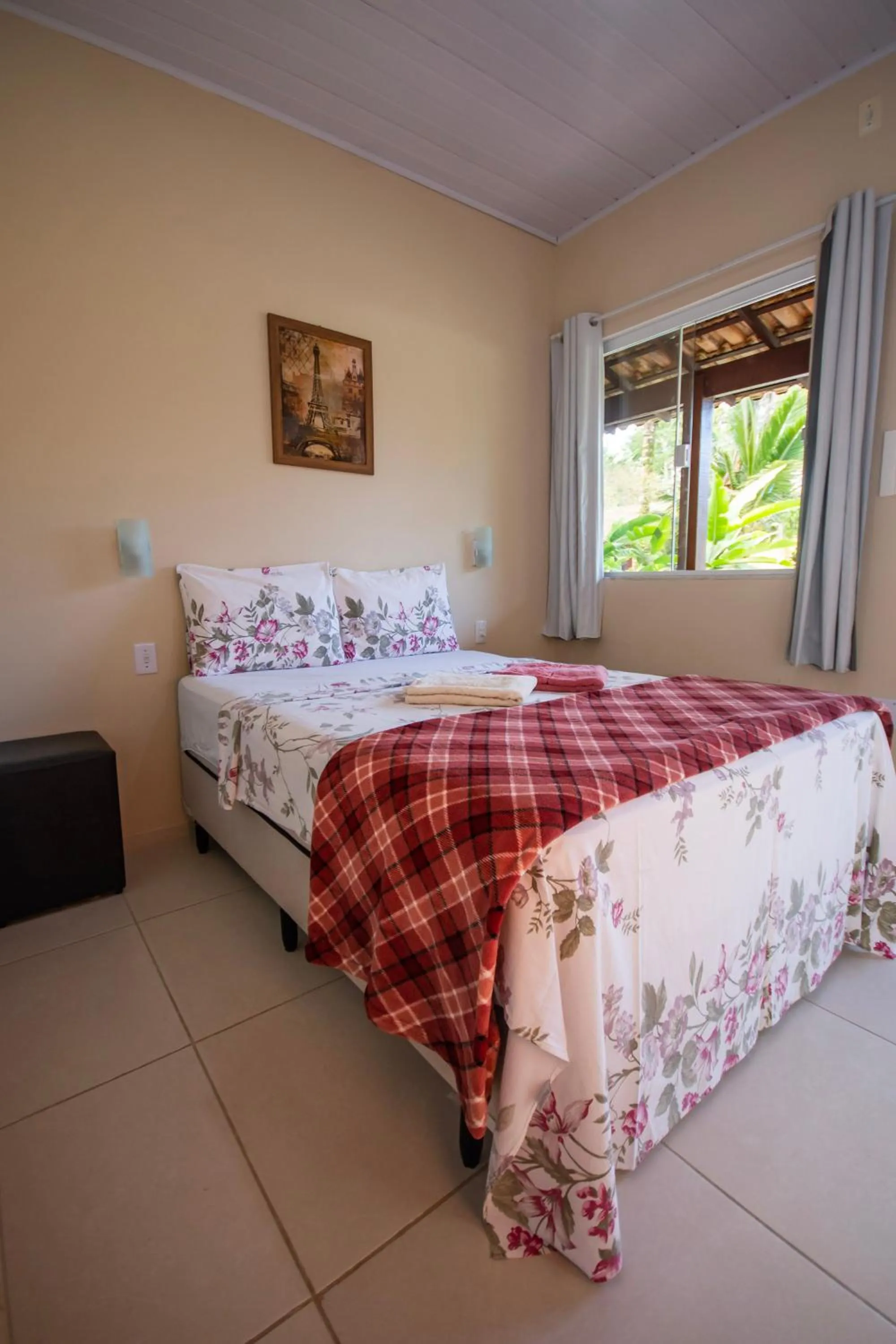 Bed in Pousada Quatro Estações Paraty