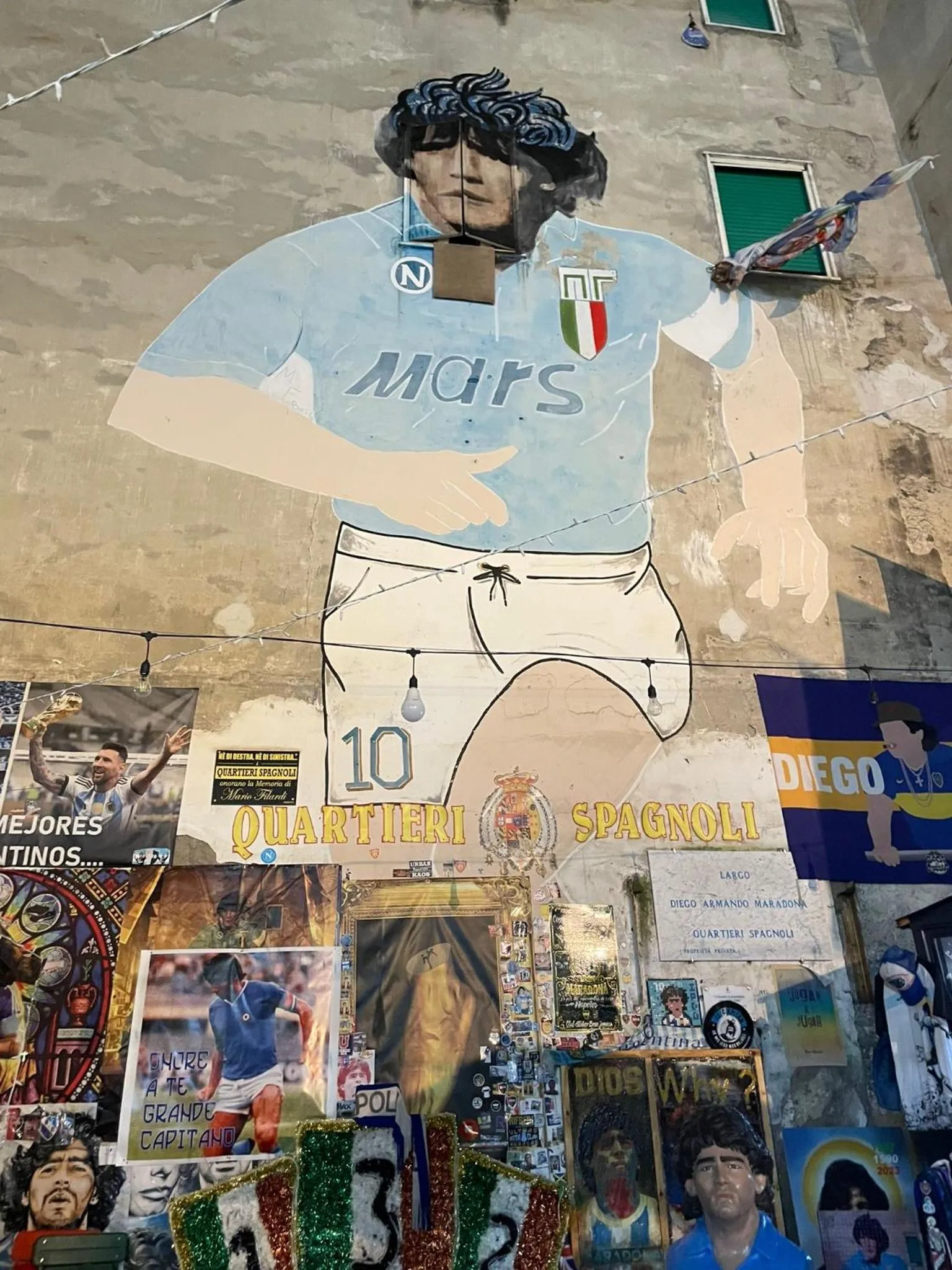 Decorative detail in B&b Napoli da vivere