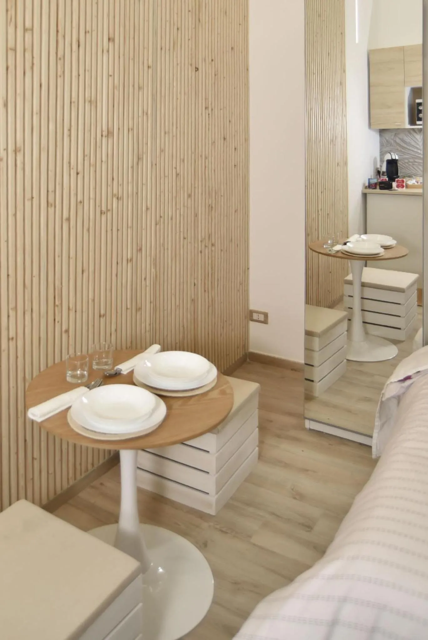 Dining area in B&b Napoli da vivere