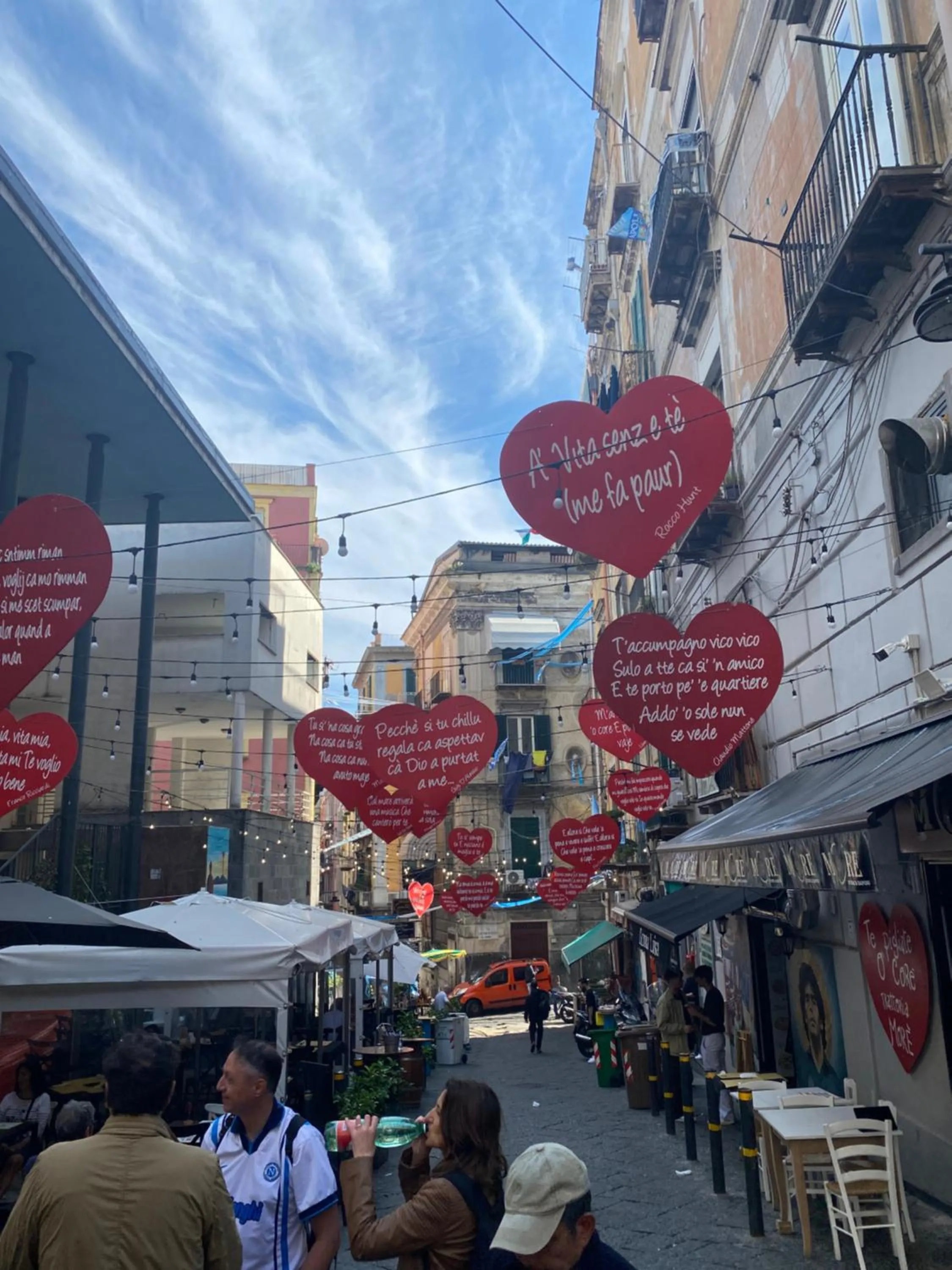 City view in B&b Napoli da vivere