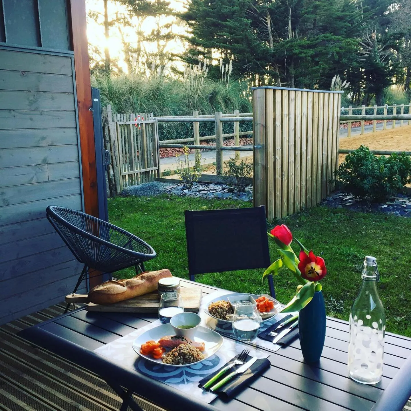 Patio in L'échappée Saline