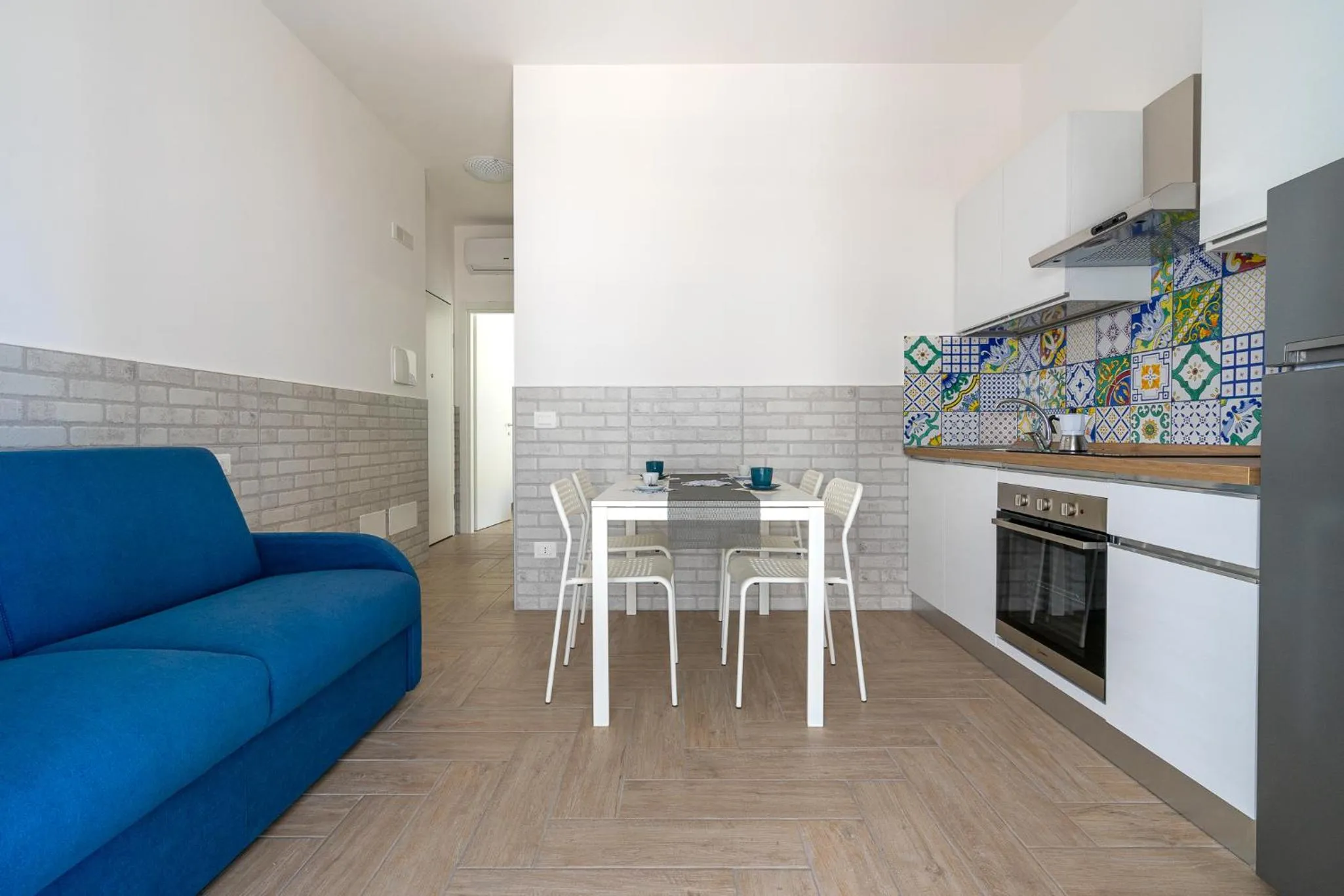 Kitchen or kitchenette in B&B Sperlonga