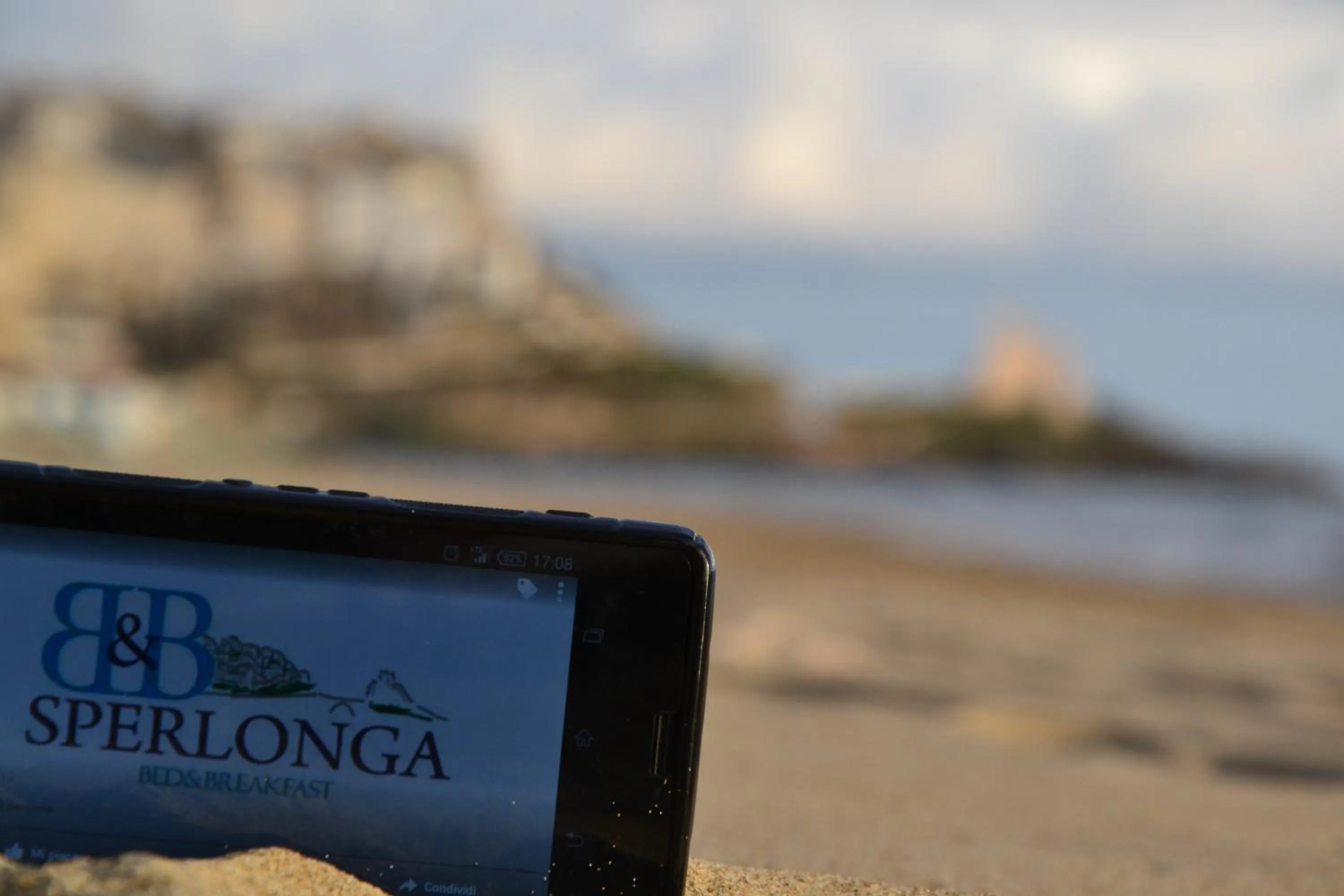 Beach in B&B Sperlonga