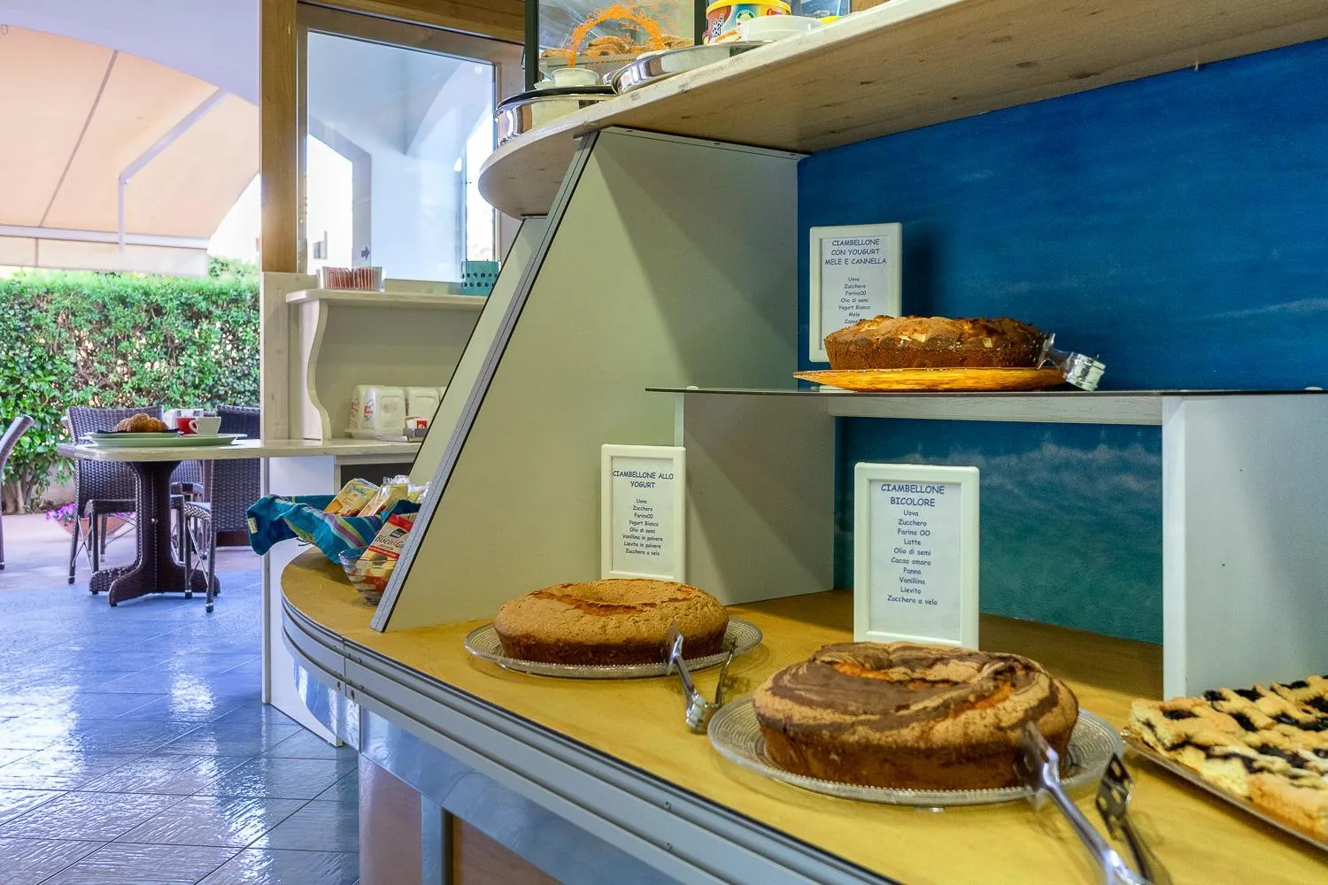 Food in B&B Sperlonga